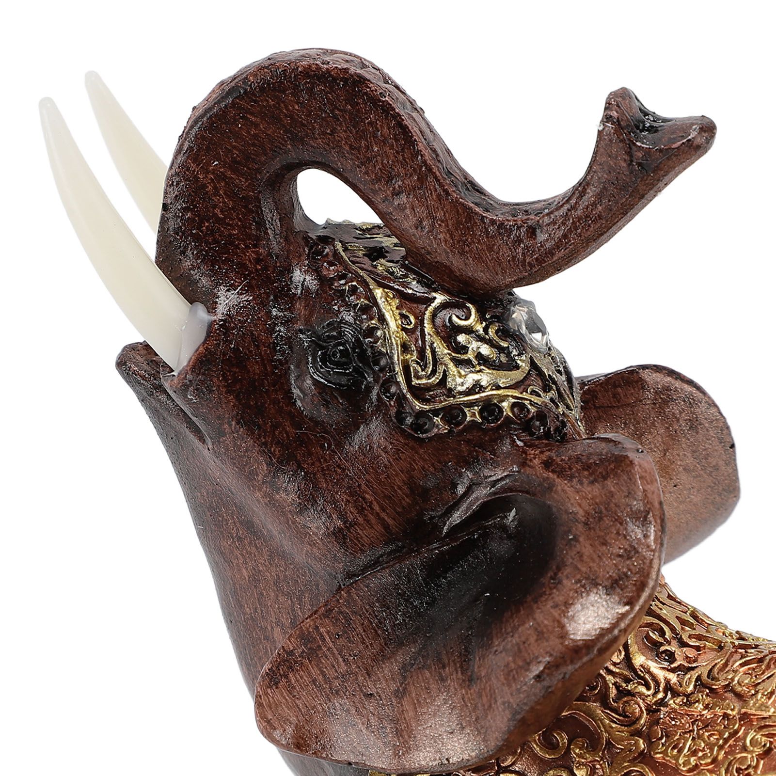 Wealth Lucky Elephant Statue Resin Feng Shui Elephant Figurine Home Decoration view 2