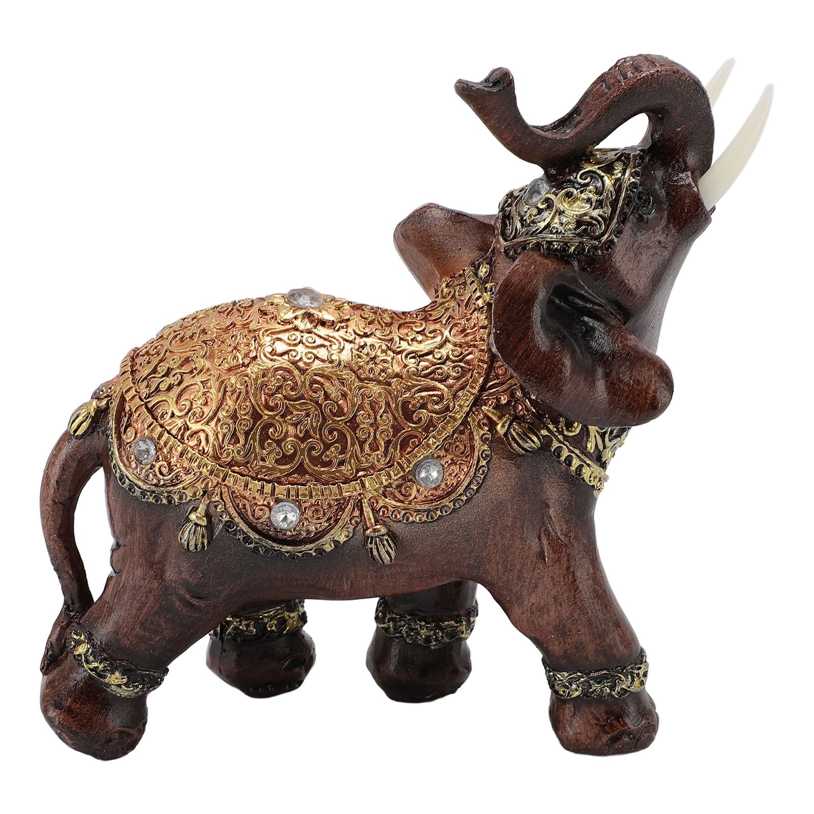 Wealth Lucky Elephant Statue Resin Feng Shui Elephant Figurine Home Decoration view 6