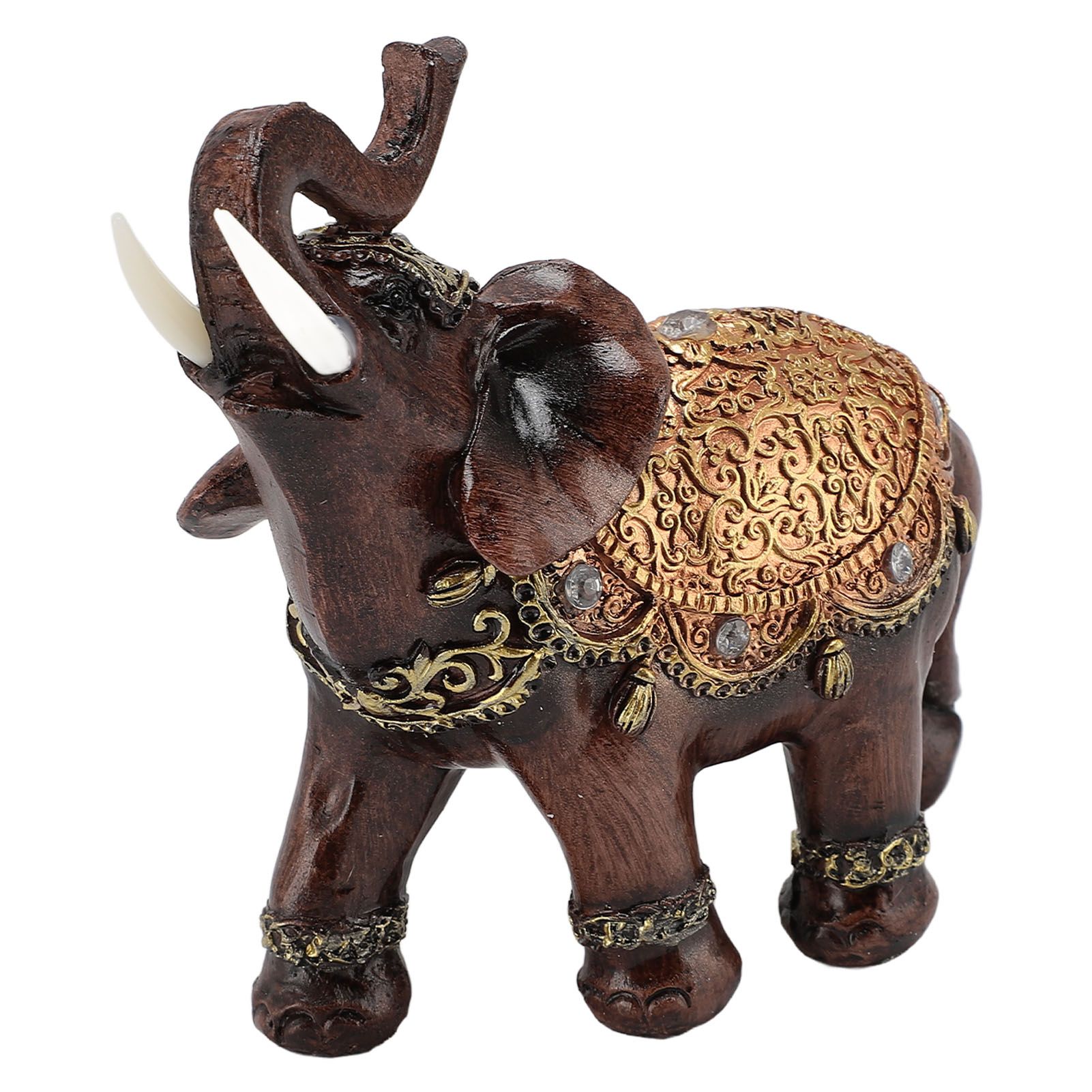 Wealth Lucky Elephant Statue Resin Feng Shui Elephant Figurine Home Decoration view 11