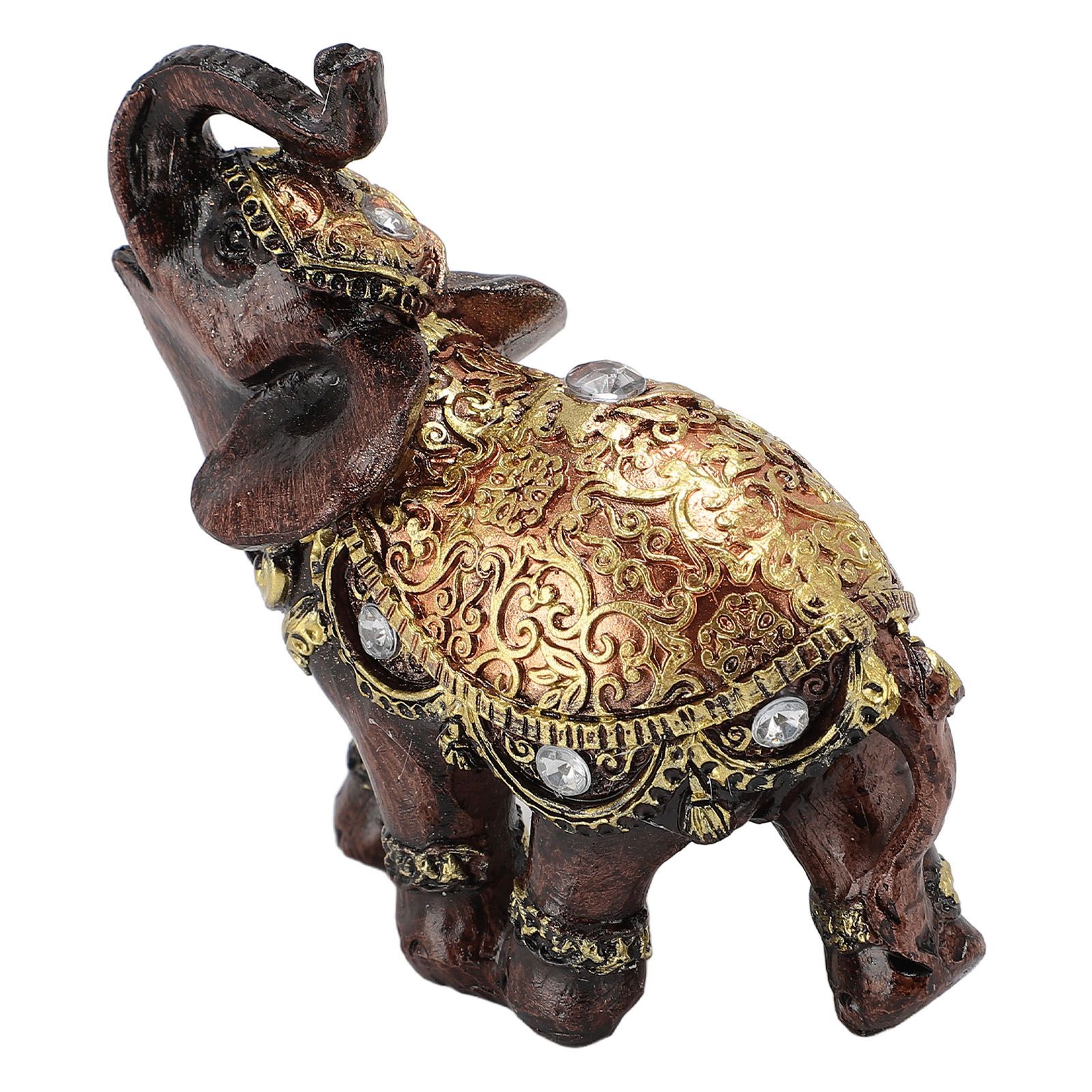 Wealth Lucky Elephant Statue Resin Feng Shui Elephant Figurine Home Decoration view 4