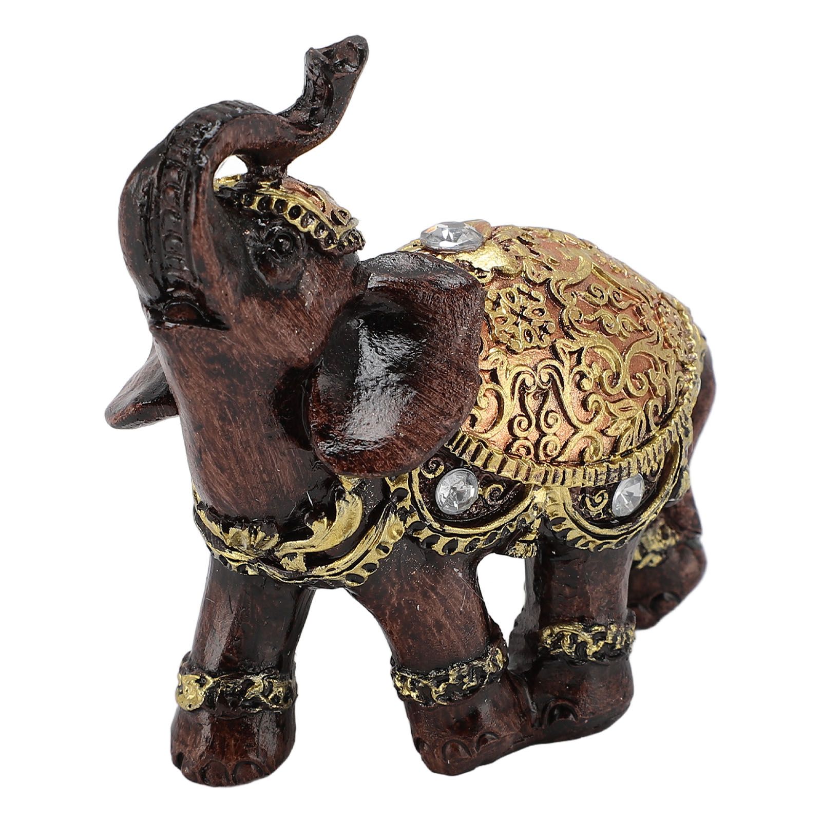 Wealth Lucky Elephant Statue Resin Feng Shui Elephant Figurine Home Decoration view 6