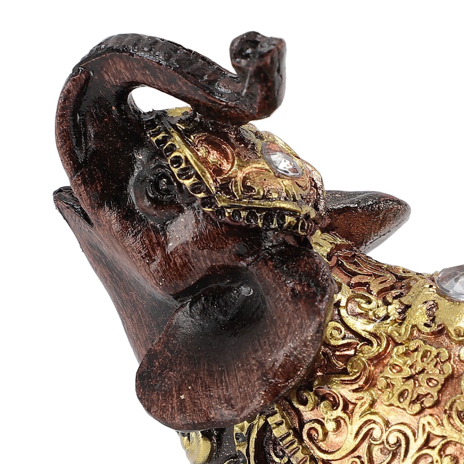 Wealth Lucky Elephant Statue Resin Feng Shui Elephant Figurine Home Decoration view 7