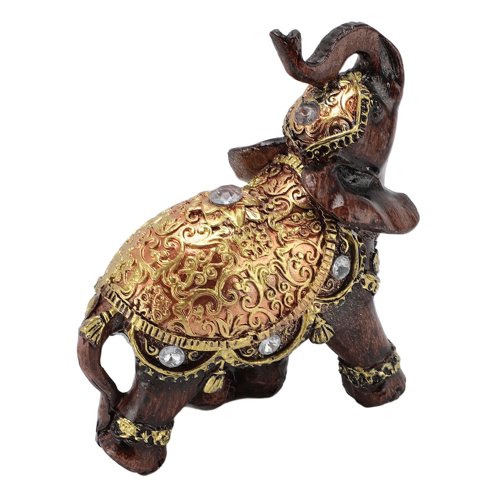 Wealth Lucky Elephant Statue Resin Feng Shui Elephant Figurine Home Decoration view 9