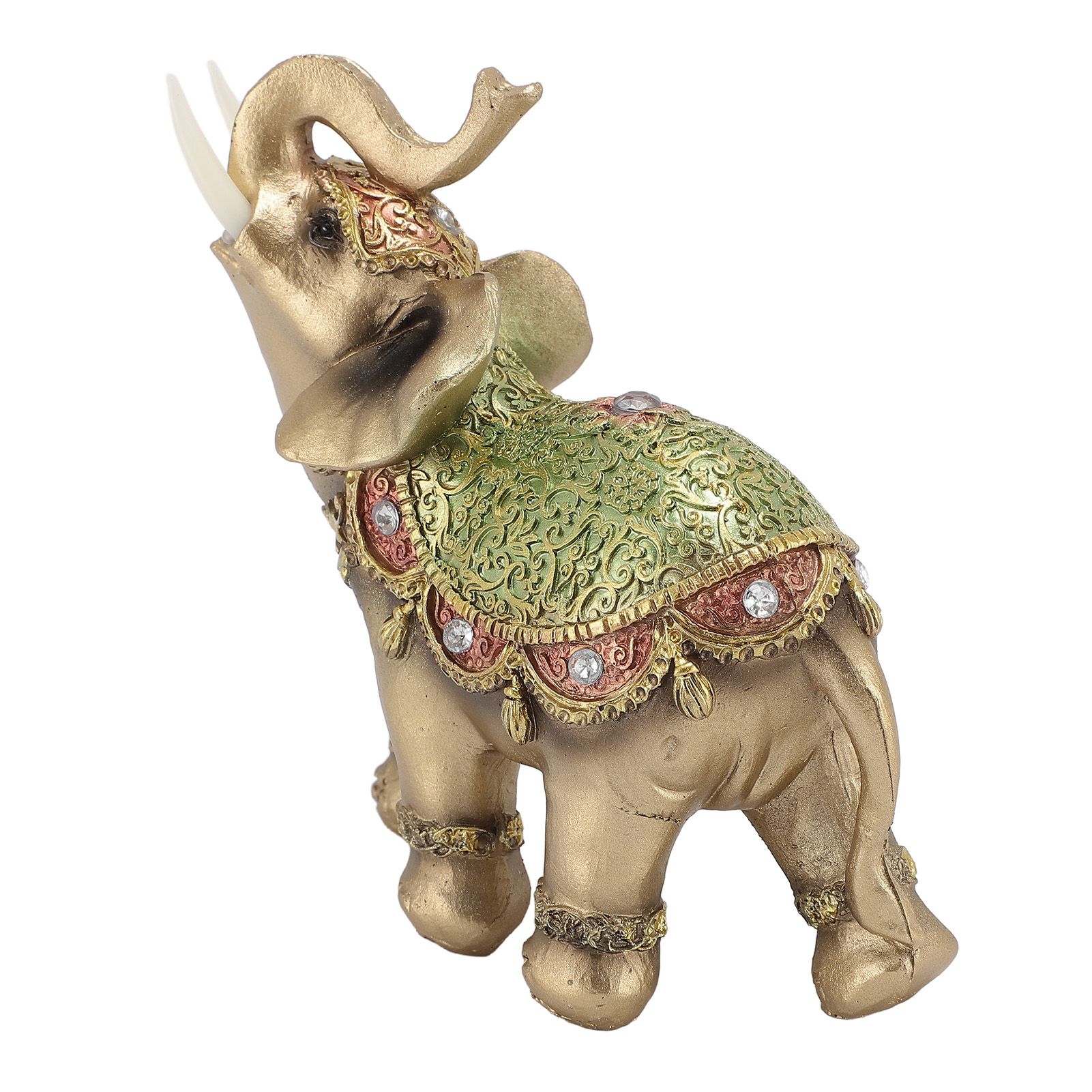 Elephant Statue Wealth Lucky Feng Shui Elephant Figurine Home Decor House view 10