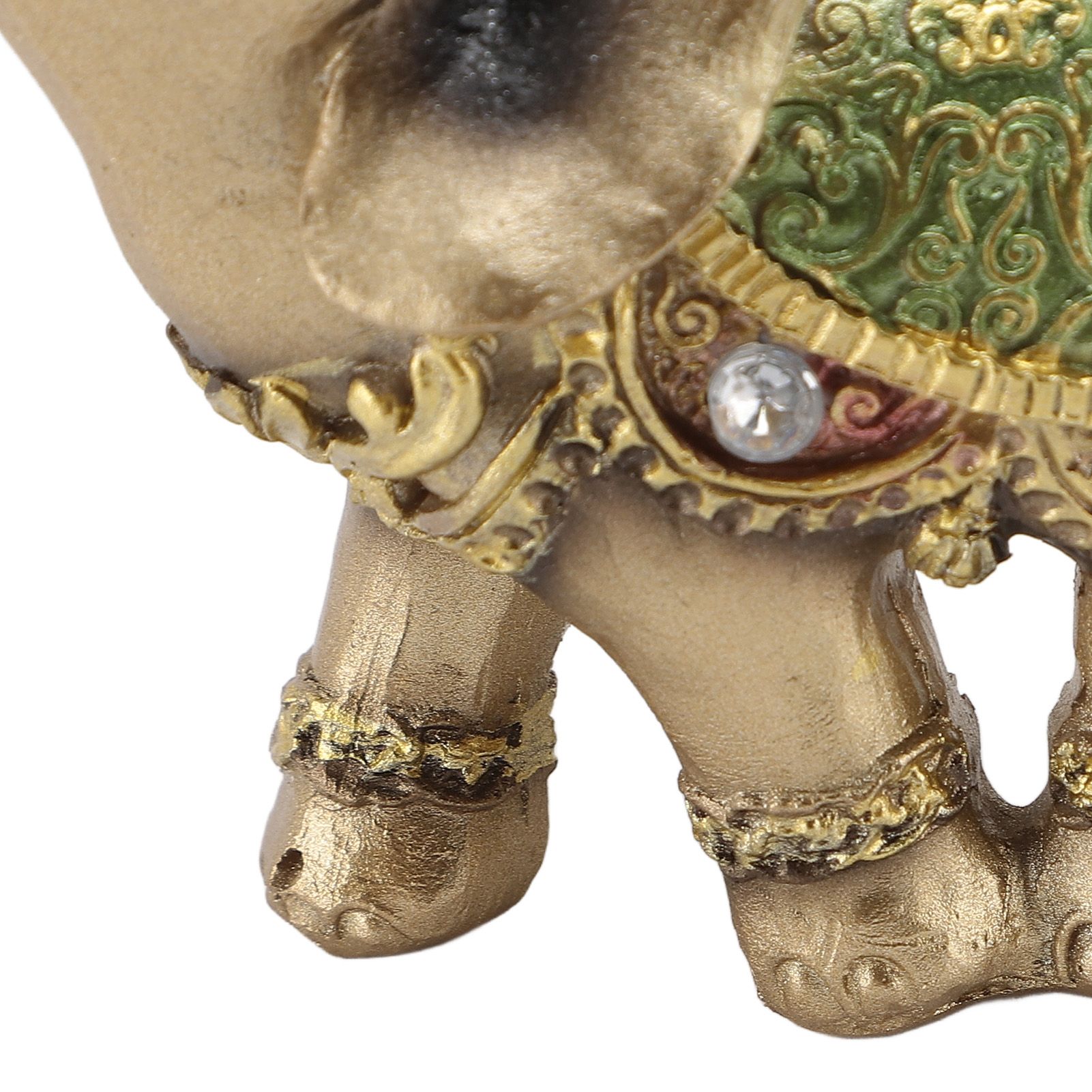 Elephant Statue Wealth Lucky Feng Shui Elephant Figurine Home Decor House view 5