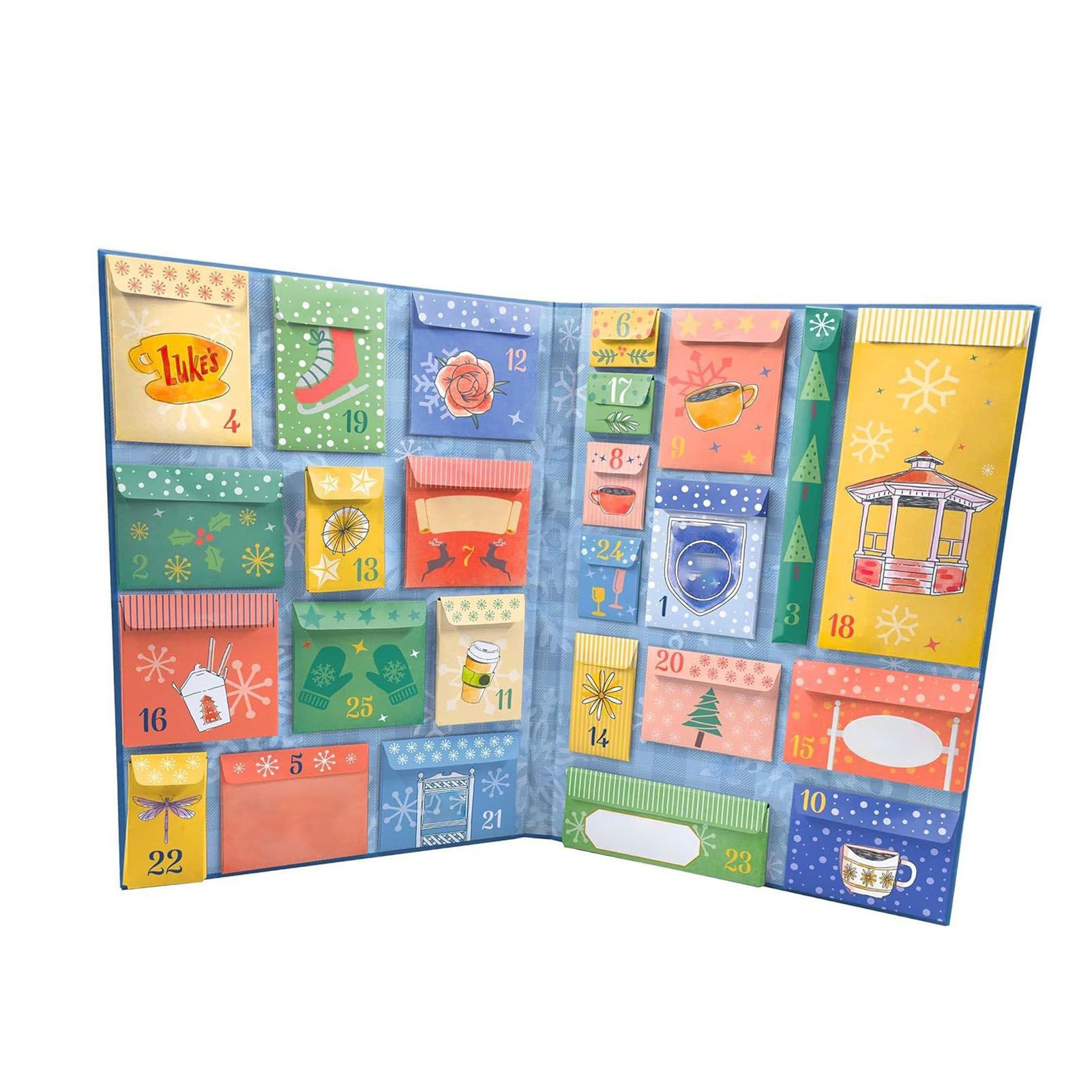 Advent Calendar Xmas Festival Countdown Calendar Paper Gift Book for Collector view 4
