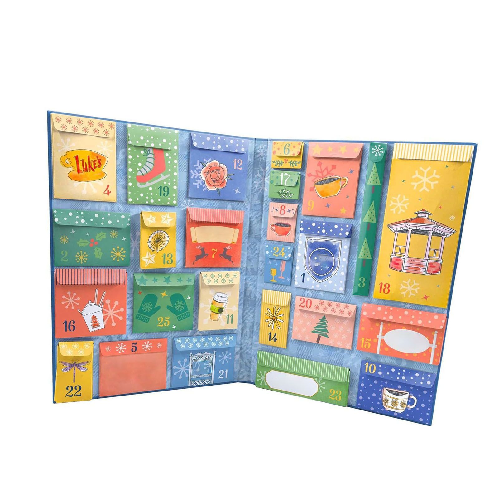 Advent Calendar Xmas Festival Countdown Calendar Paper Gift Book for Collector view 9