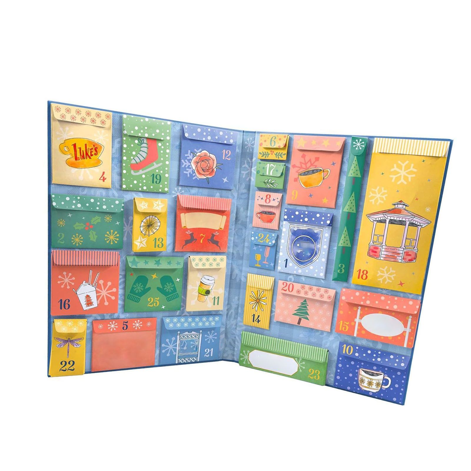Advent Calendar Xmas Festival Countdown Calendar Paper Gift Book for Collector view 10