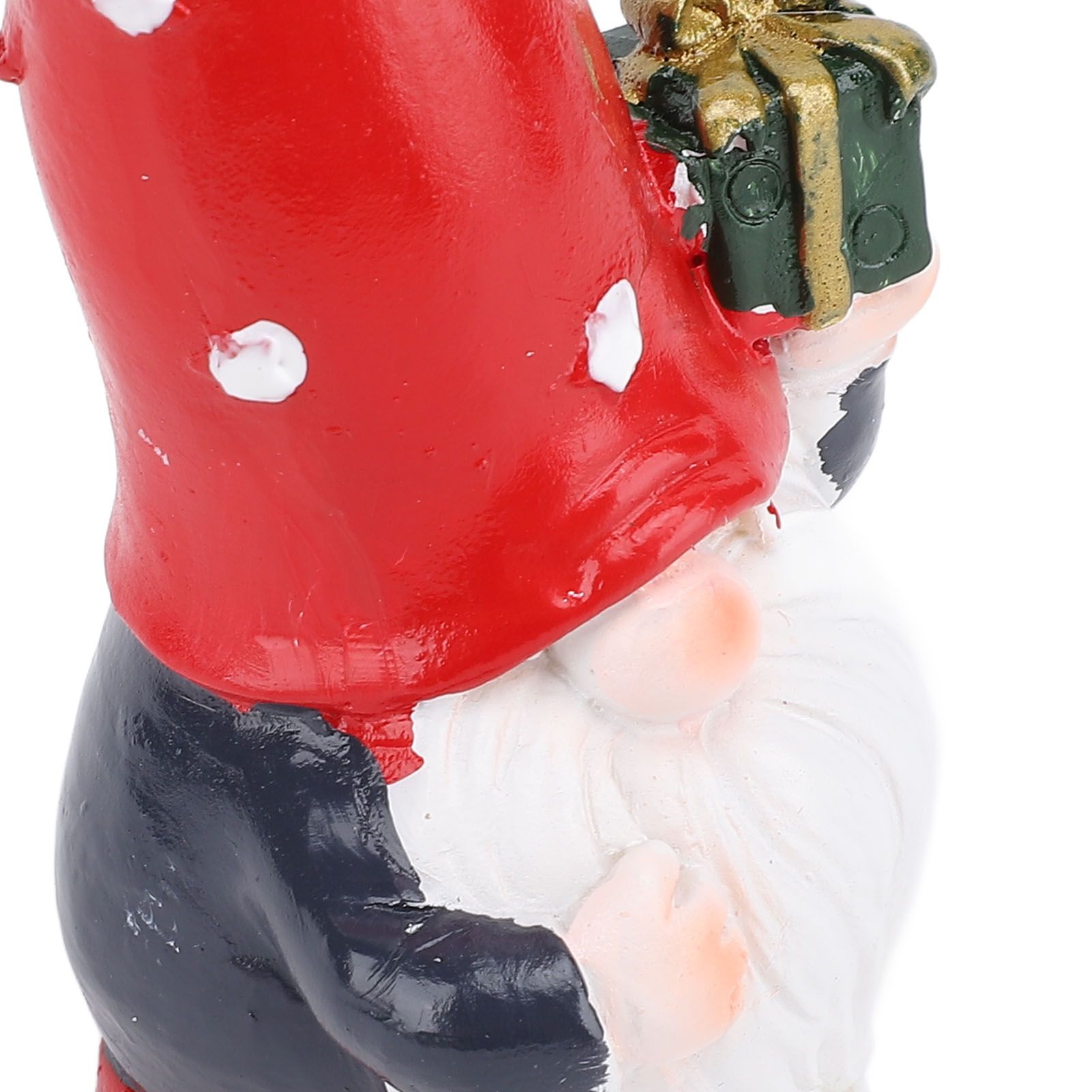 Cute Dwarf Statue Resin Gnome Holiday Decorations for Home Office Tabletop view 5