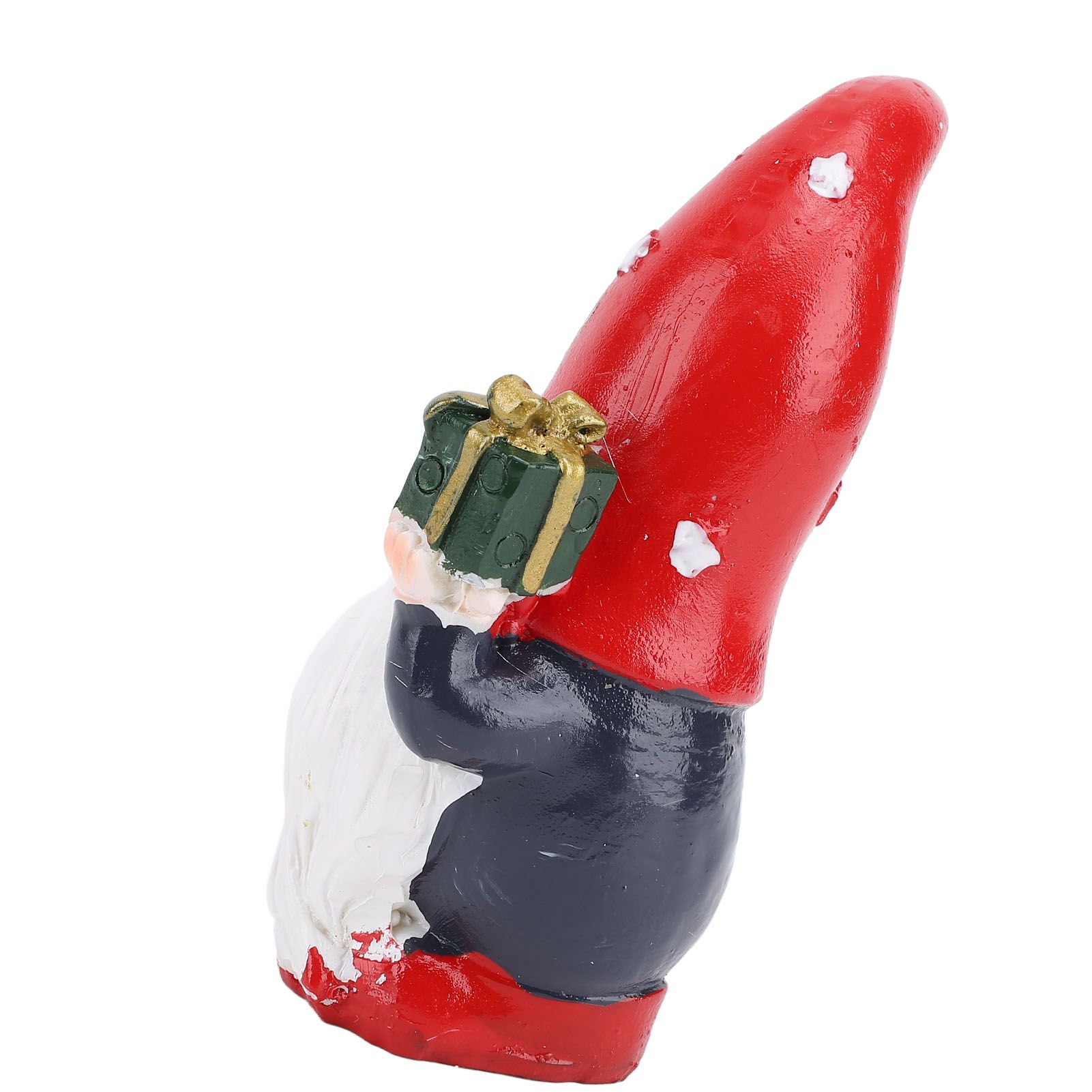 Cute Dwarf Statue Resin Gnome Holiday Decorations for Home Office Tabletop view 11