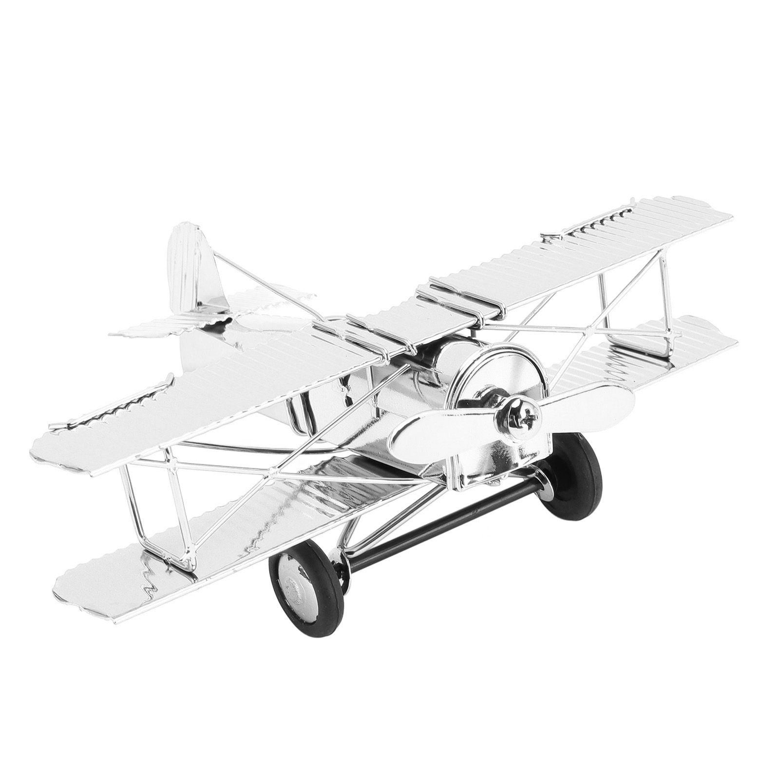 Metal Airplane Decoration Middle Size Iron Airplane Desktop Decoration for view 6