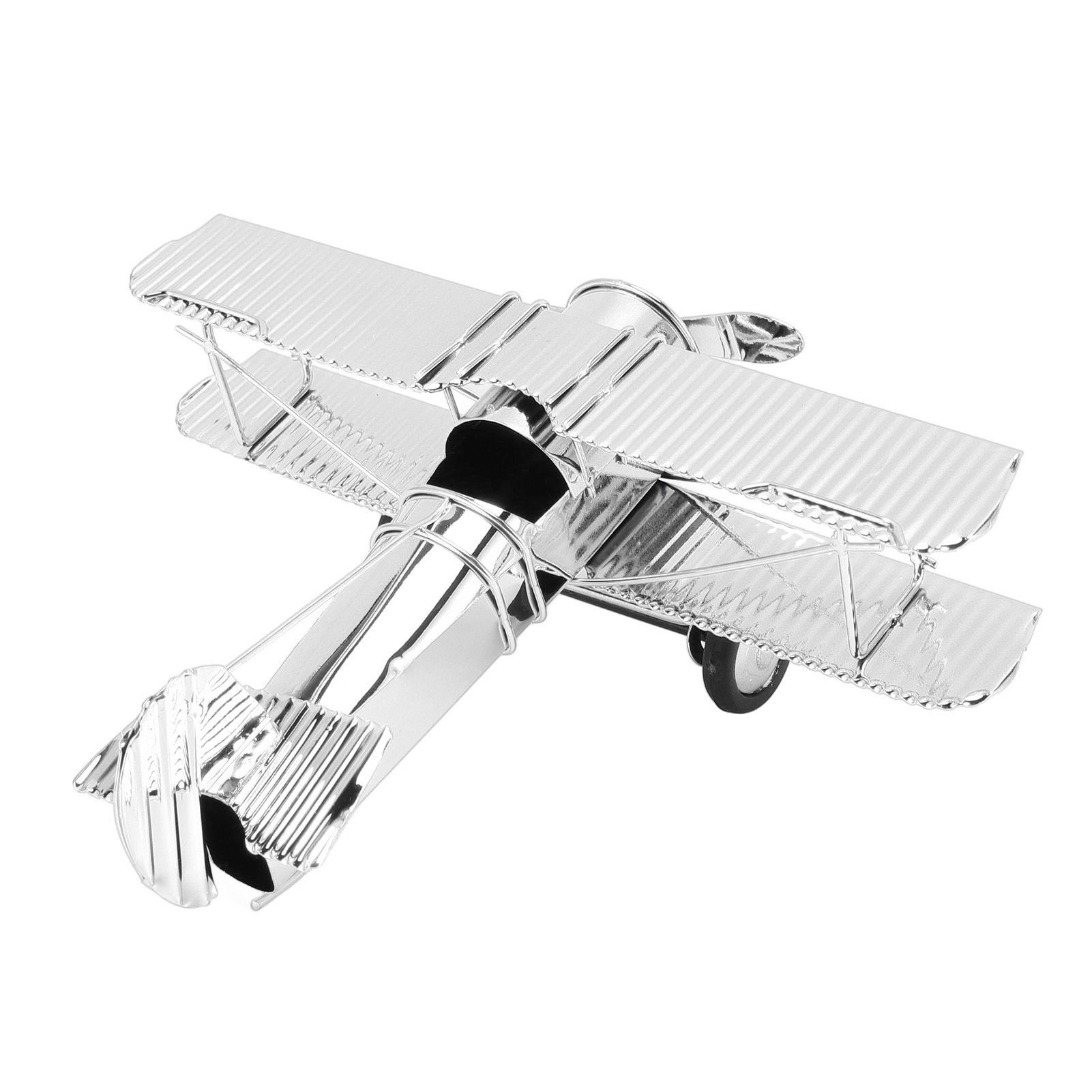 Metal Airplane Decoration Middle Size Iron Airplane Desktop Decoration for view 12