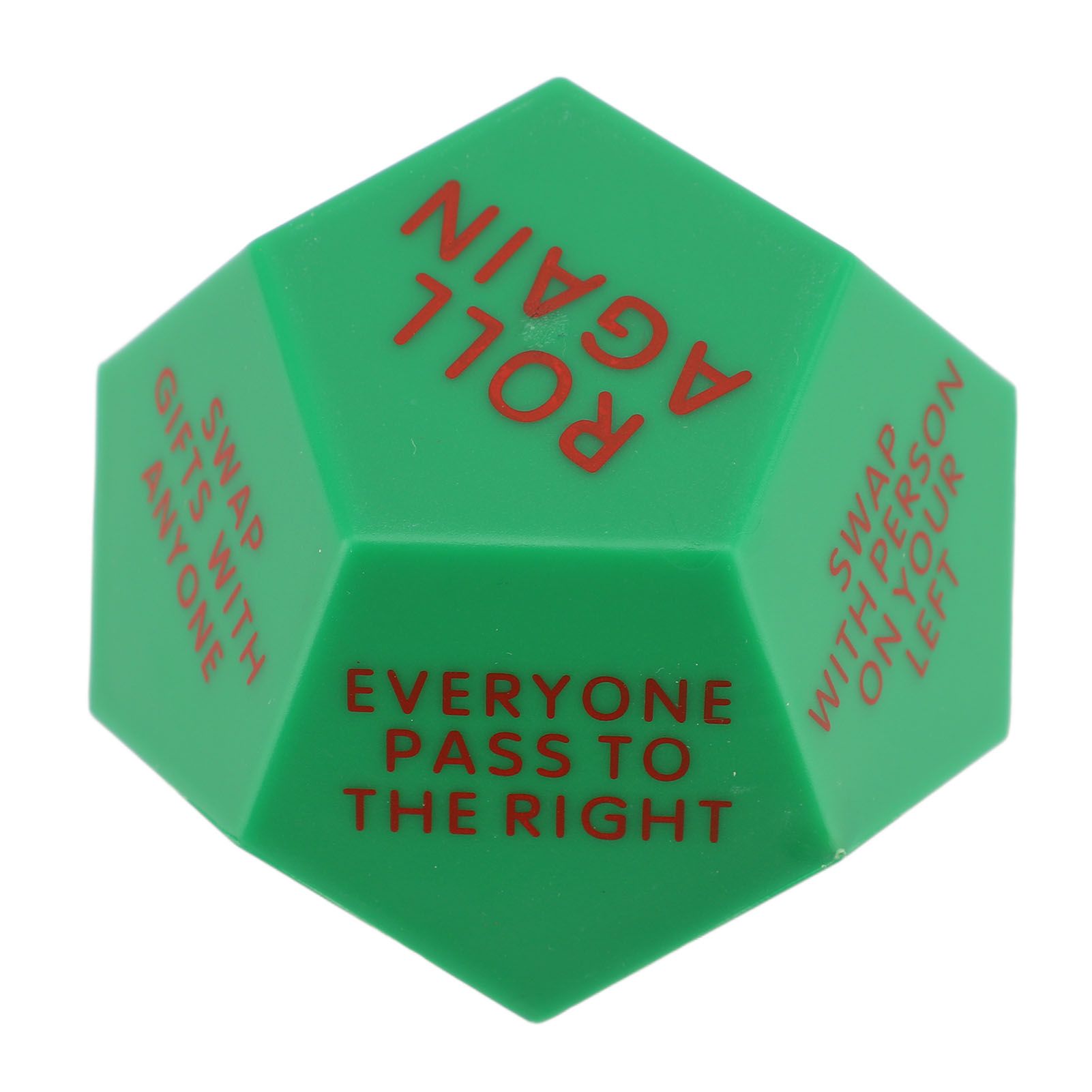 Present Exchange Dice 12 Different Sides Plastic Xmas Present Exchange Dice view 6