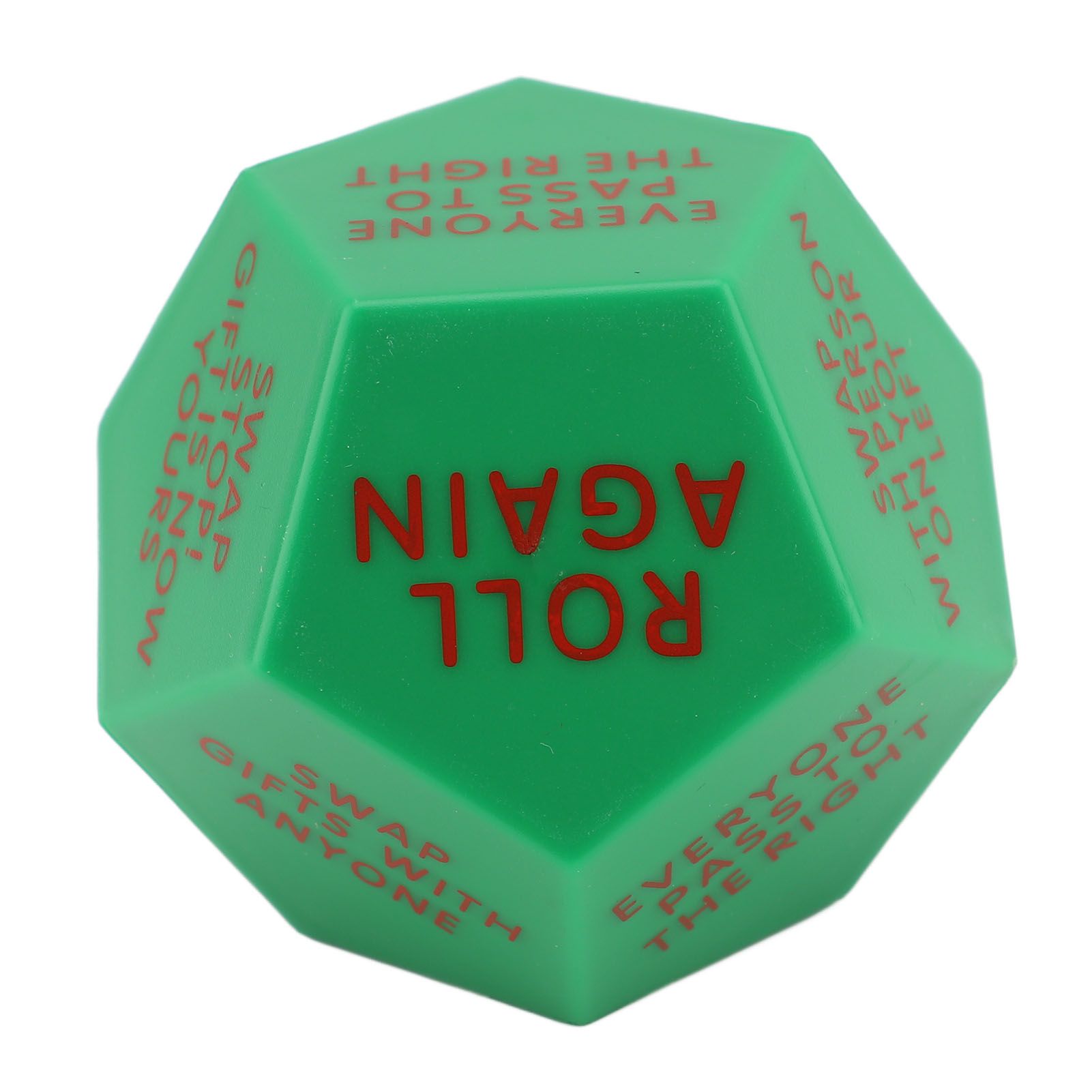 Present Exchange Dice 12 Different Sides Plastic Xmas Present Exchange Dice view 7