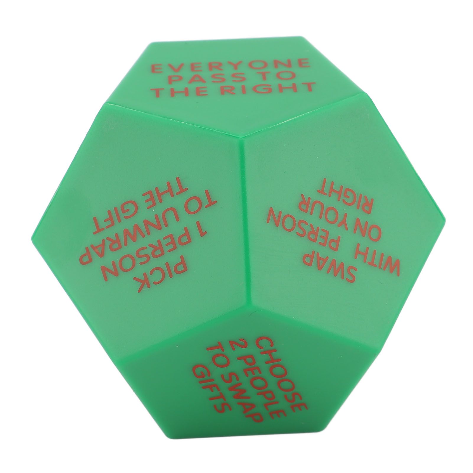Present Exchange Dice 12 Different Sides Plastic Xmas Present Exchange Dice view 10
