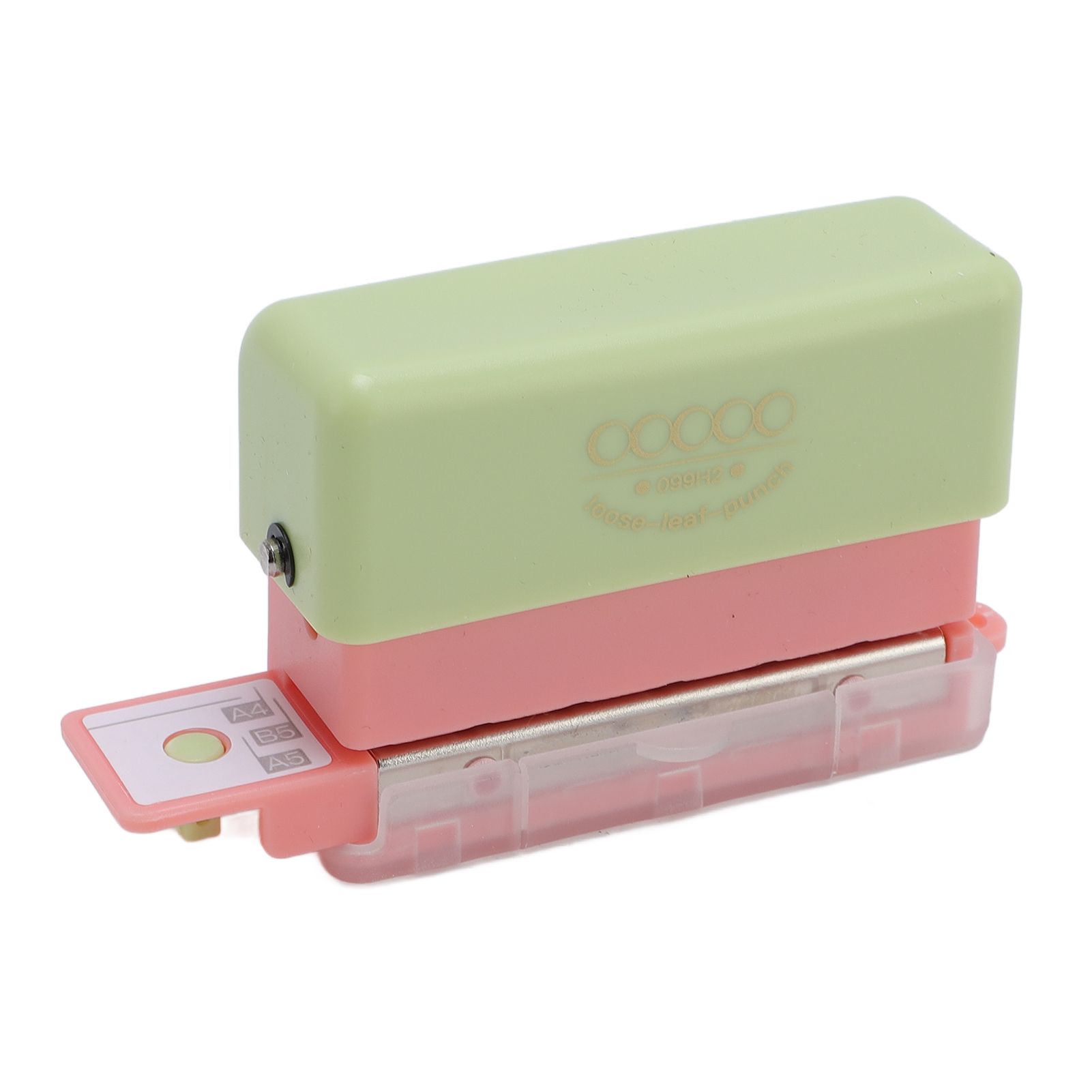 Portable Paper Punch Tool 5 Round Hole Manual Paper Puncher for A5 B5 A4 Paper view 10