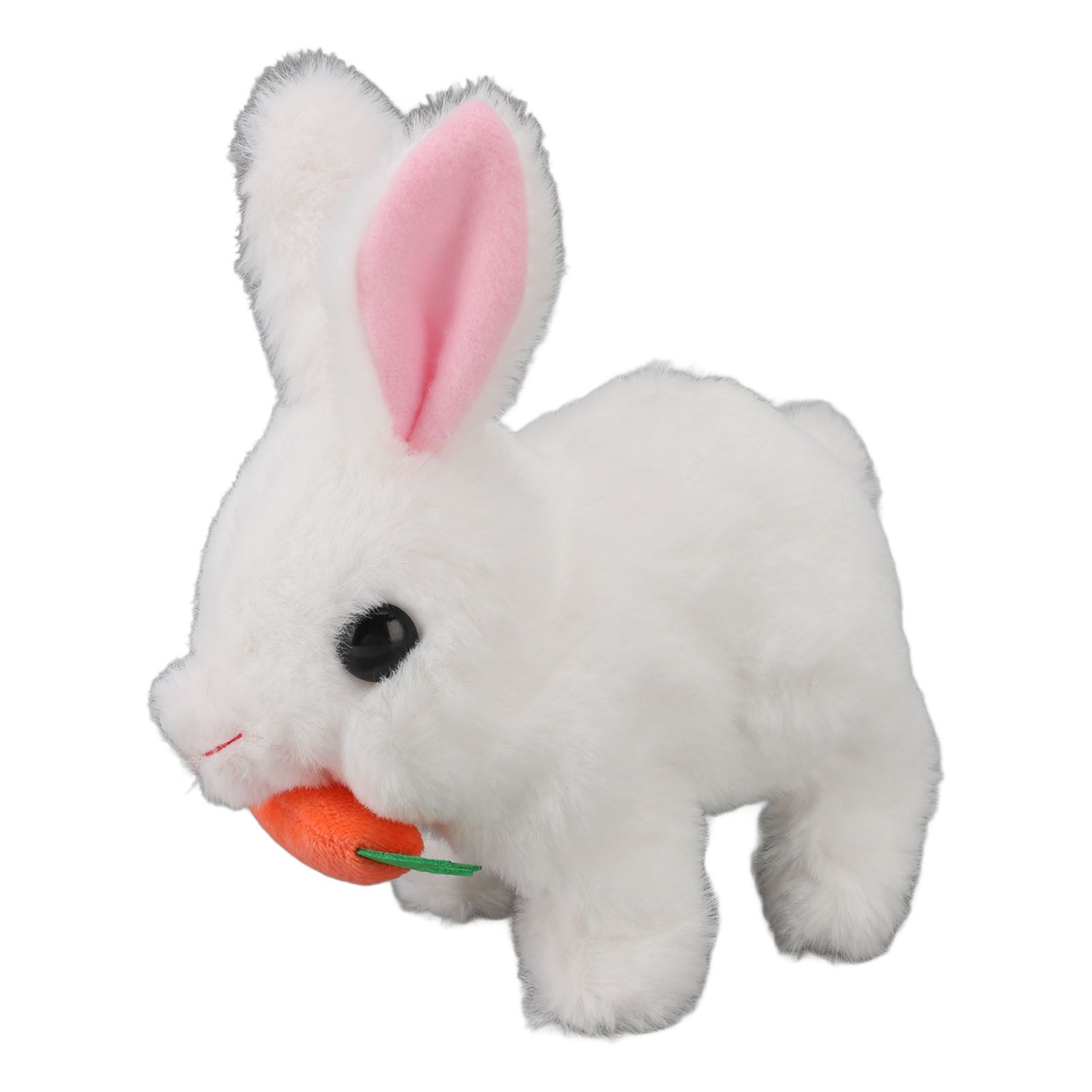 Realistic Bunny Toy Plush Interactive Easter Electronic Hopping Bunny Toy with view 3
