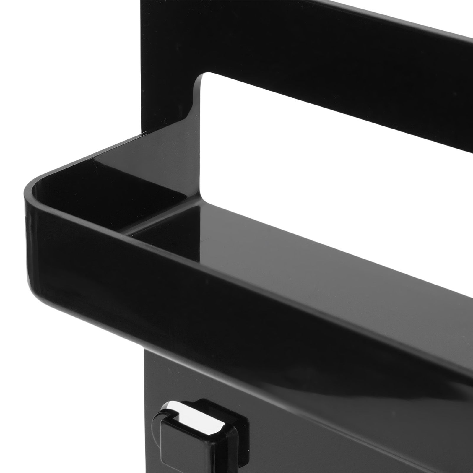 Bedside Shelf Accessories Organizer Wall Mount Self Stick On Dorm Room Wall view 5
