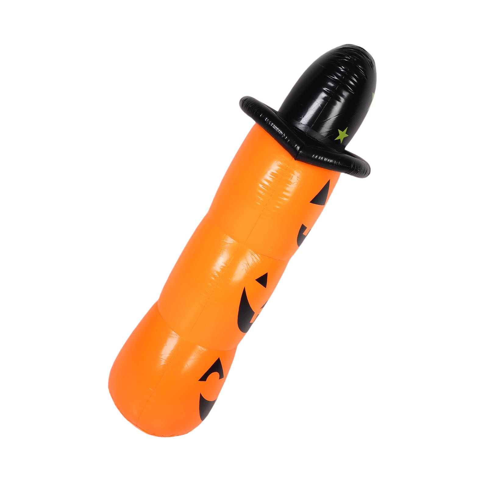 Holiday Inflatables Pumpkin Decoration Blow Up Inflatables Pumpkin with Bottom view 4