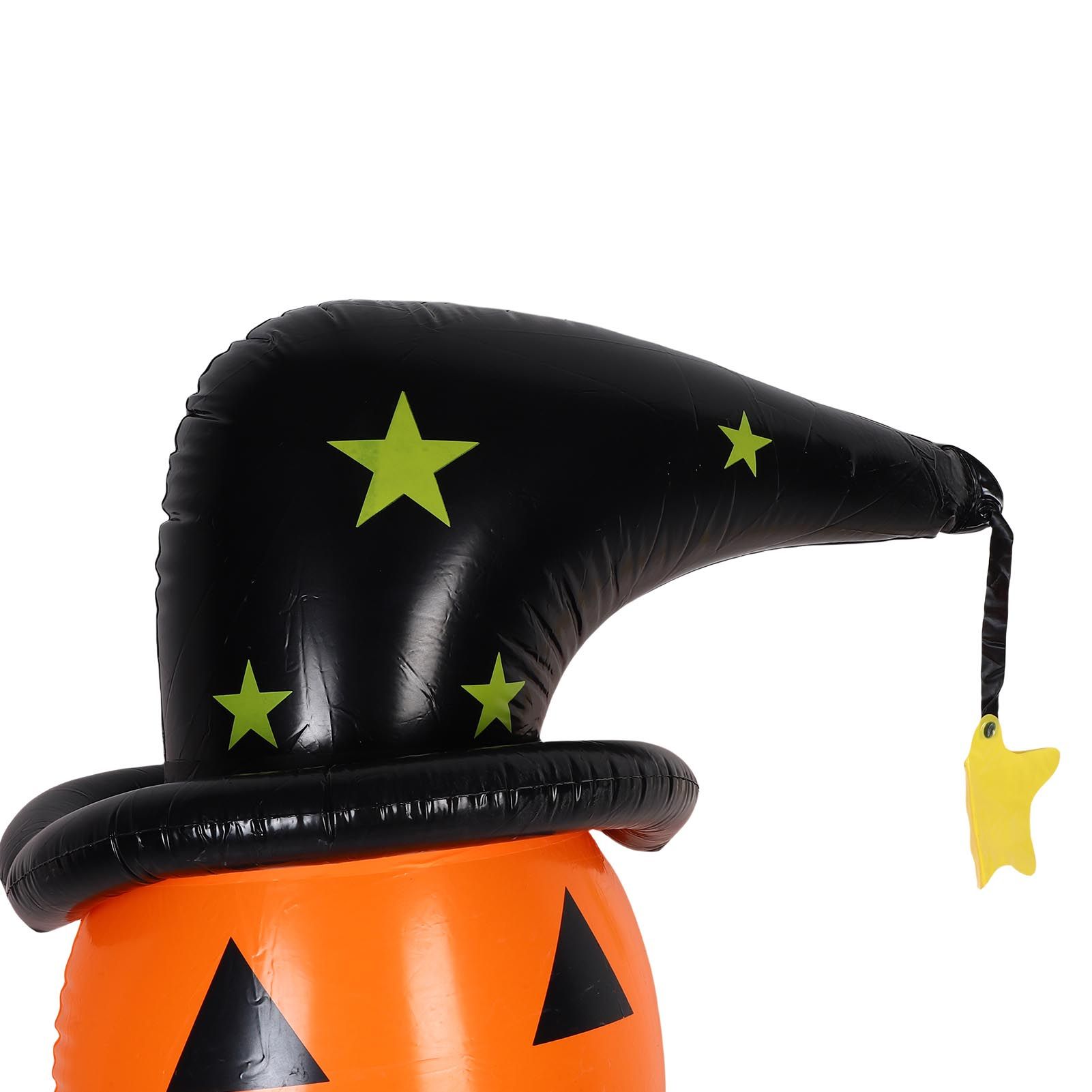 Holiday Inflatables Pumpkin Decoration Blow Up Inflatables Pumpkin with Bottom view 5