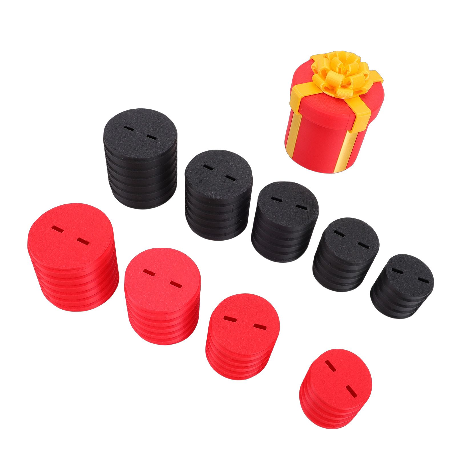 Nested Screw Gift Box 3D Printed Surprise in Every Layer Reusable Prank view 6