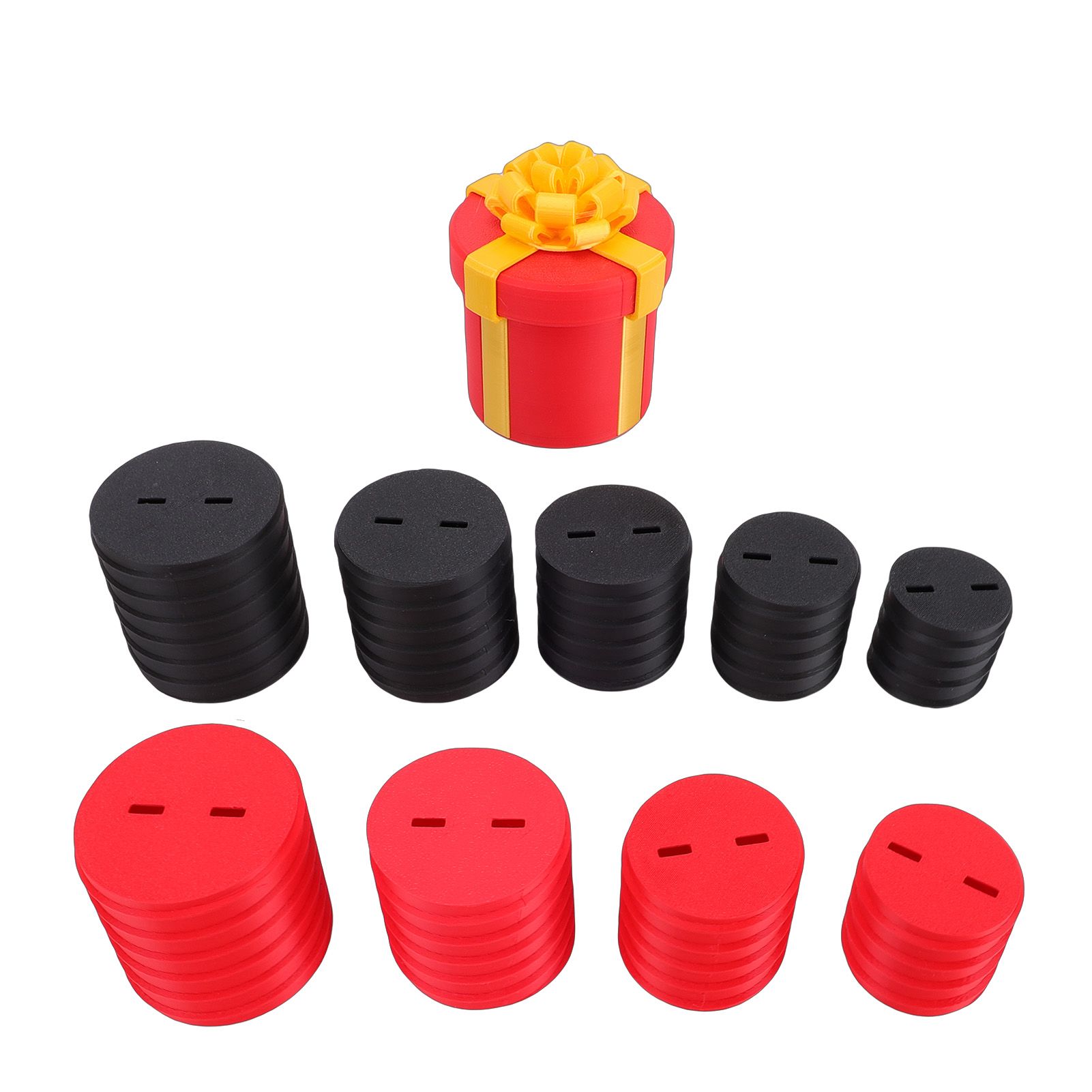 Nested Screw Gift Box 3D Printed Surprise in Every Layer Reusable Prank view 8