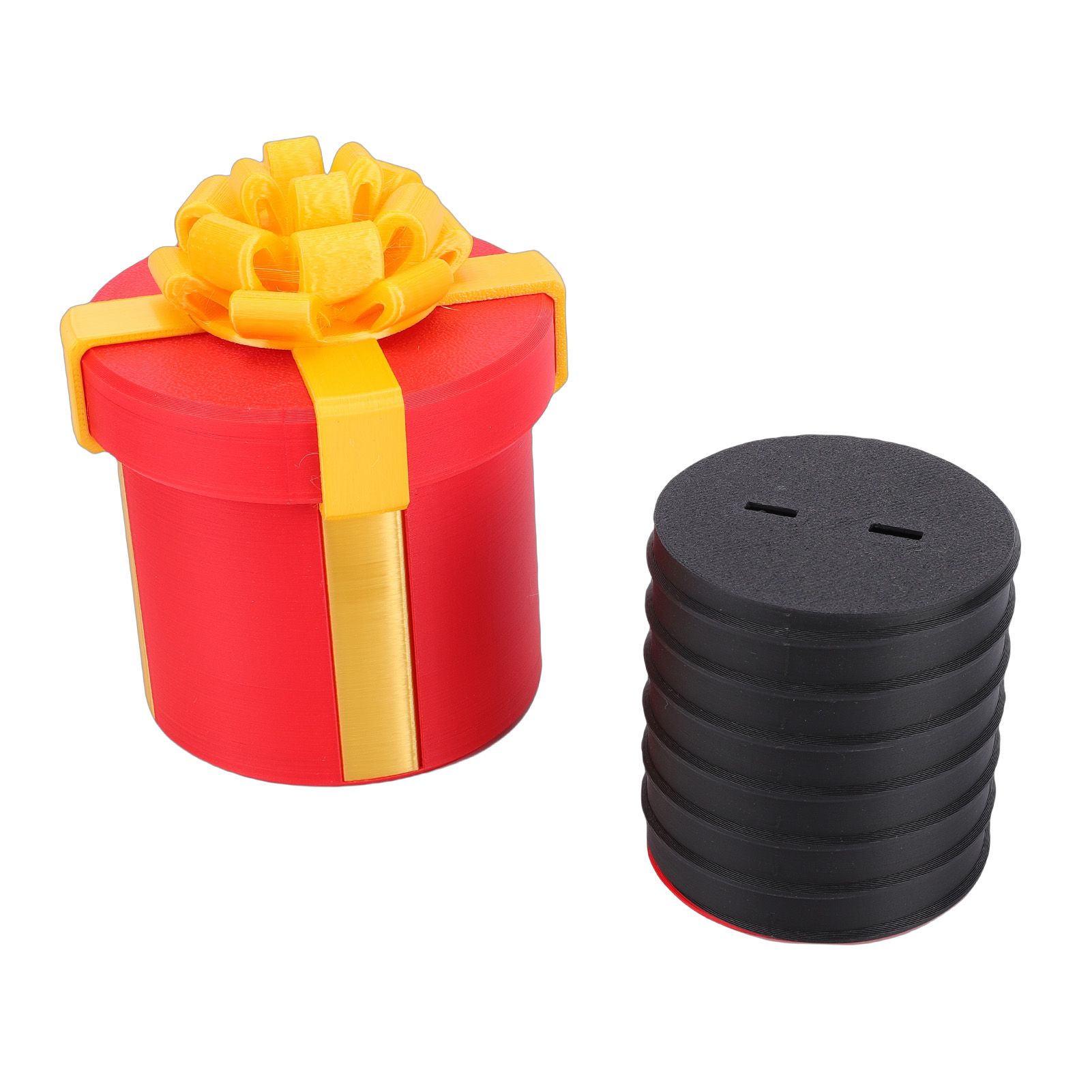 Nested Screw Gift Box 3D Printed Surprise in Every Layer Reusable Prank view 9