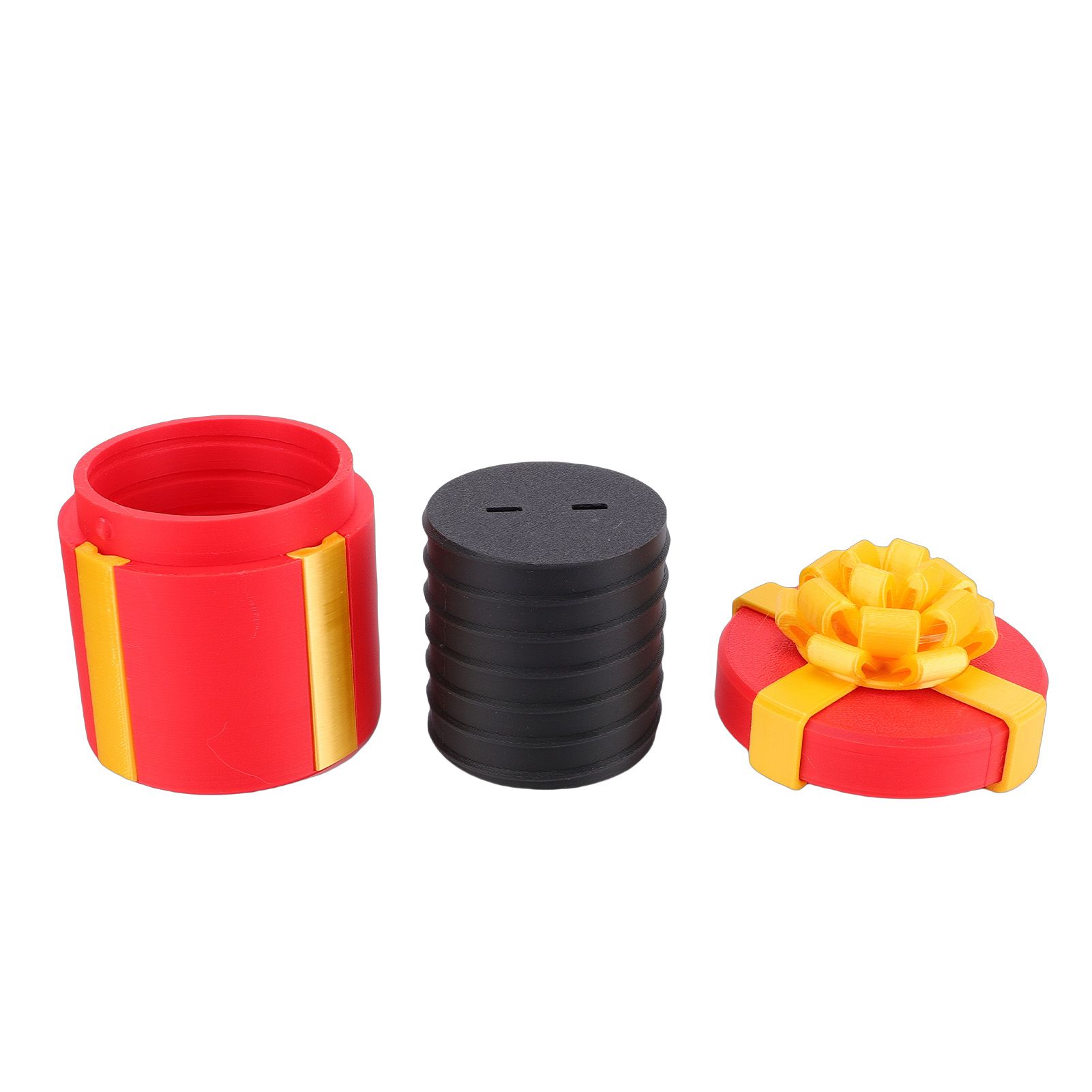 Nested Screw Gift Box 3D Printed Surprise in Every Layer Reusable Prank view 12