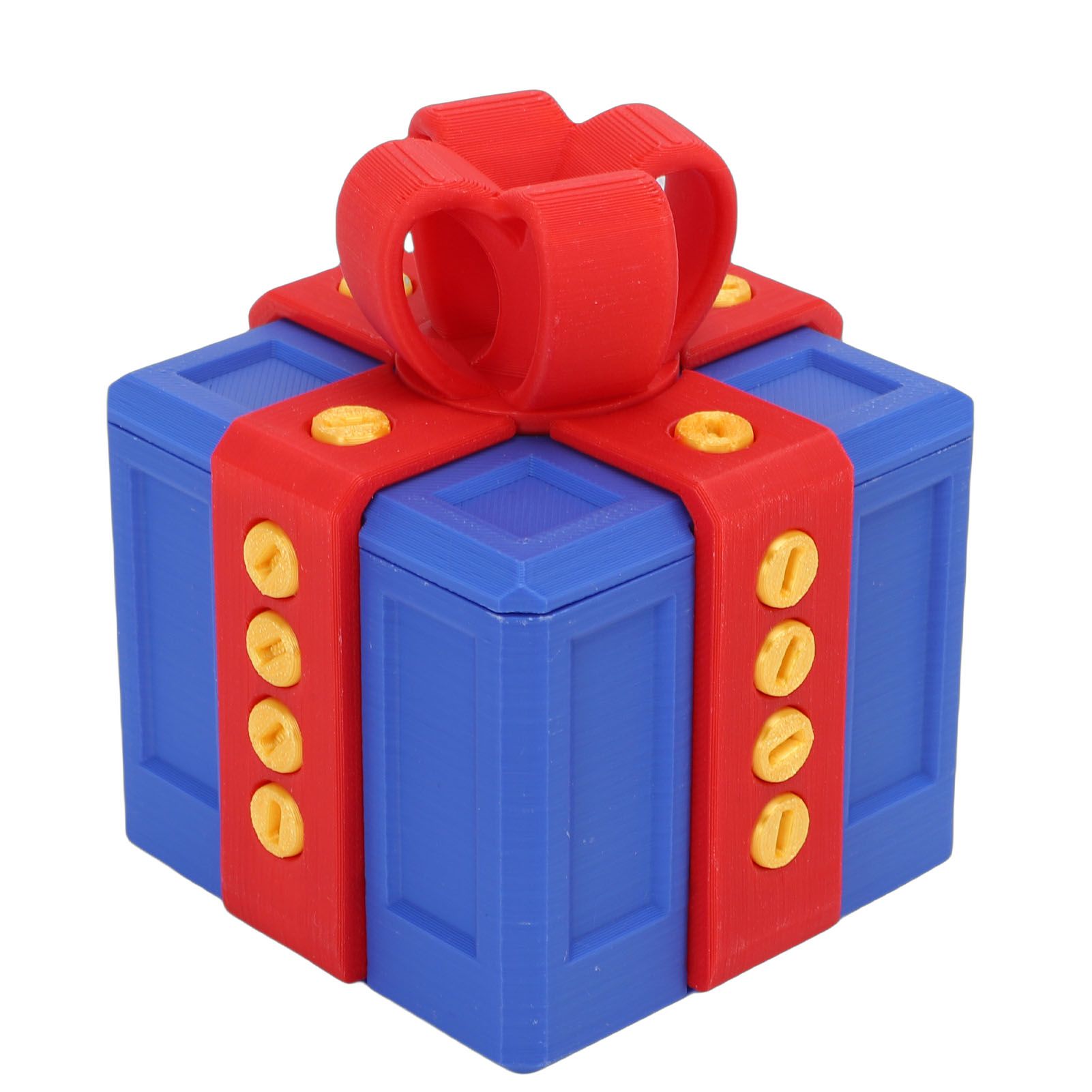Annoying Nested Screw Gift Box 3D Printed Reusable Funny Prank Gift Box for view 8
