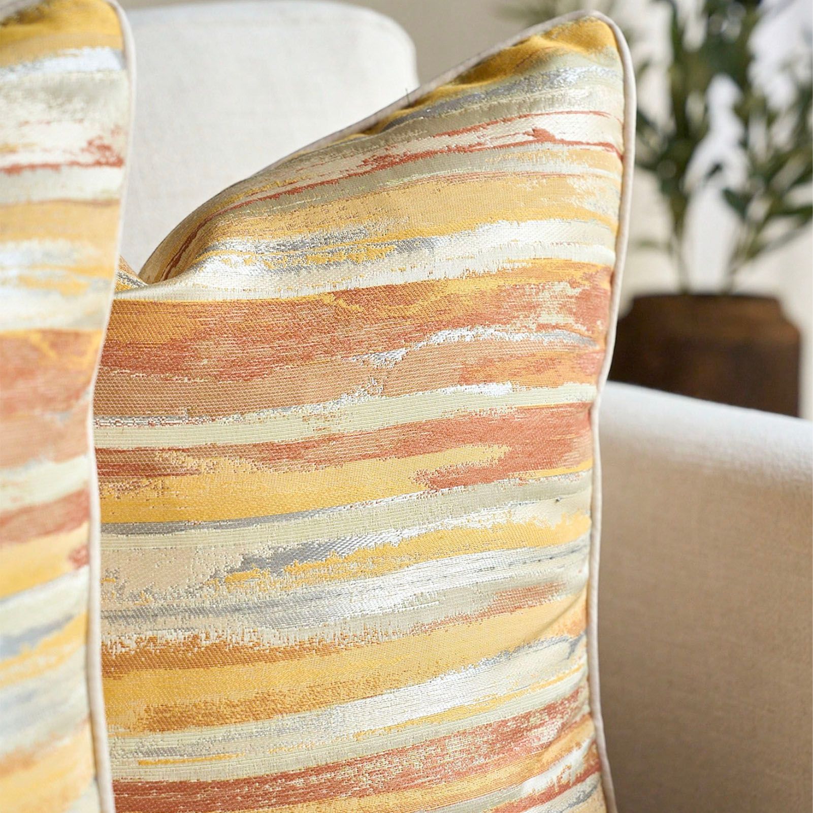 4pcs Decorative Throw Pillow Covers Rustic Farmhouse Boho Style Pillowcases view 2