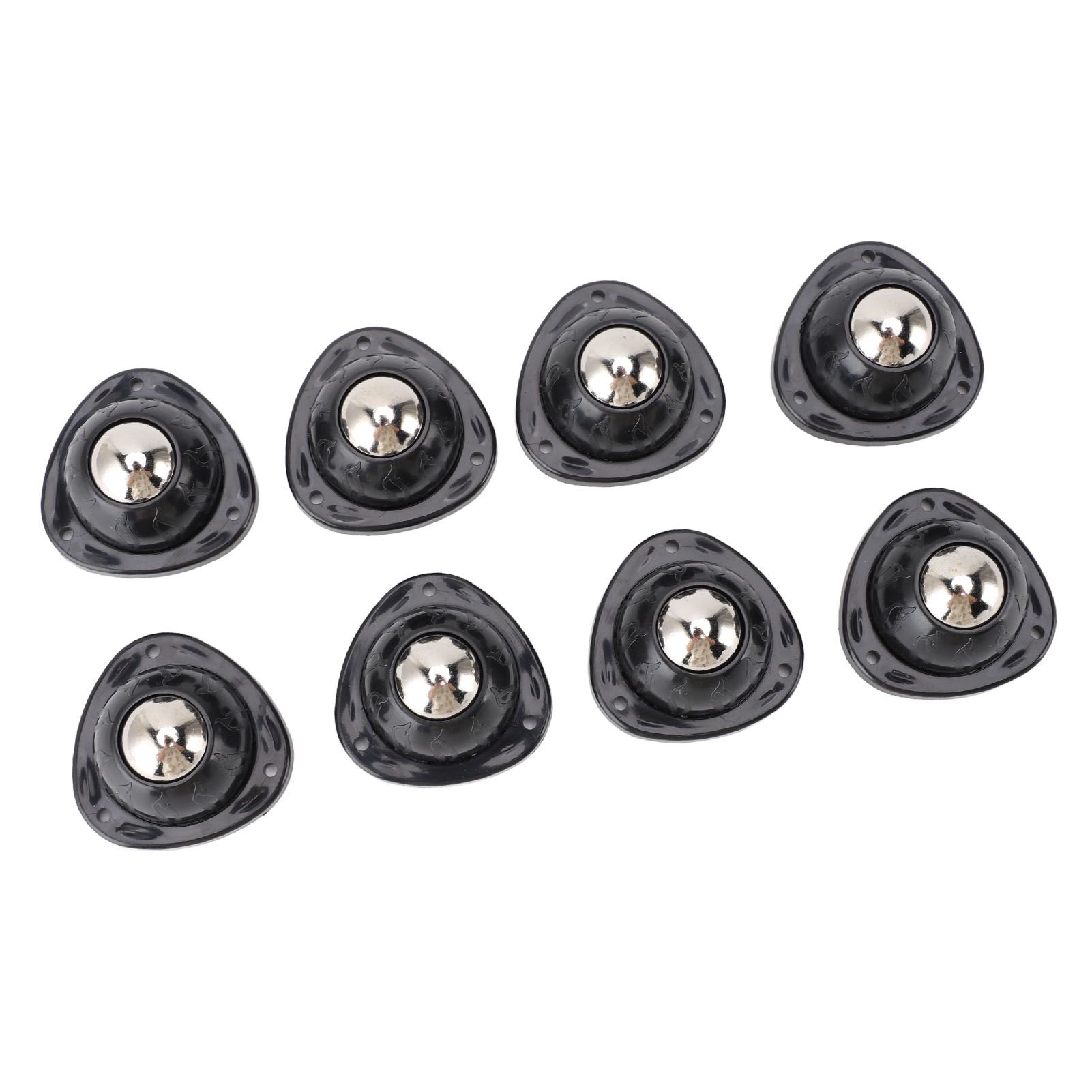 8pcs Self Adhesive Caster Wheels For Furniture Bucket Load Capacity 28LBS Per view 6