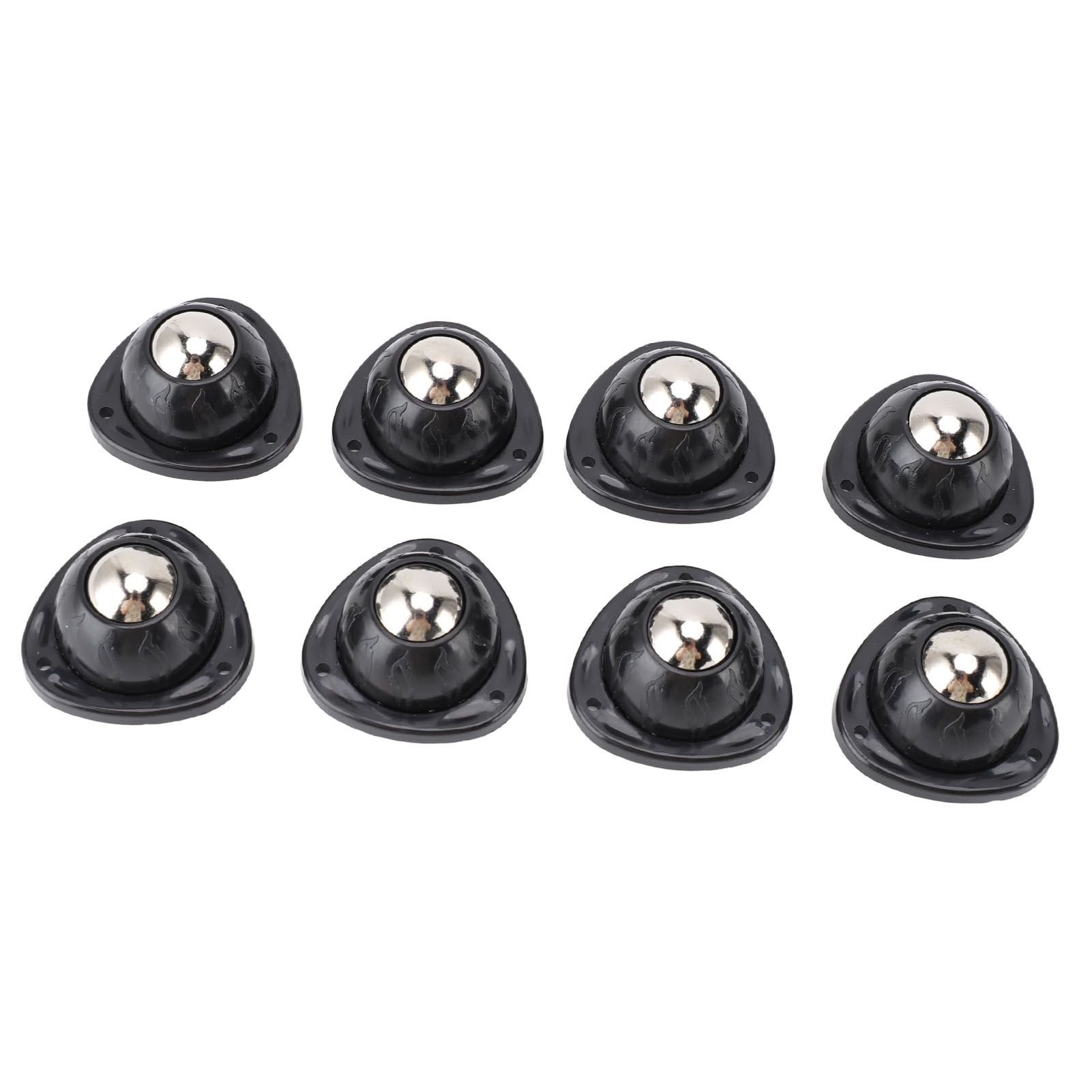 8pcs Self Adhesive Caster Wheels For Furniture Bucket Load Capacity 28LBS Per view 8