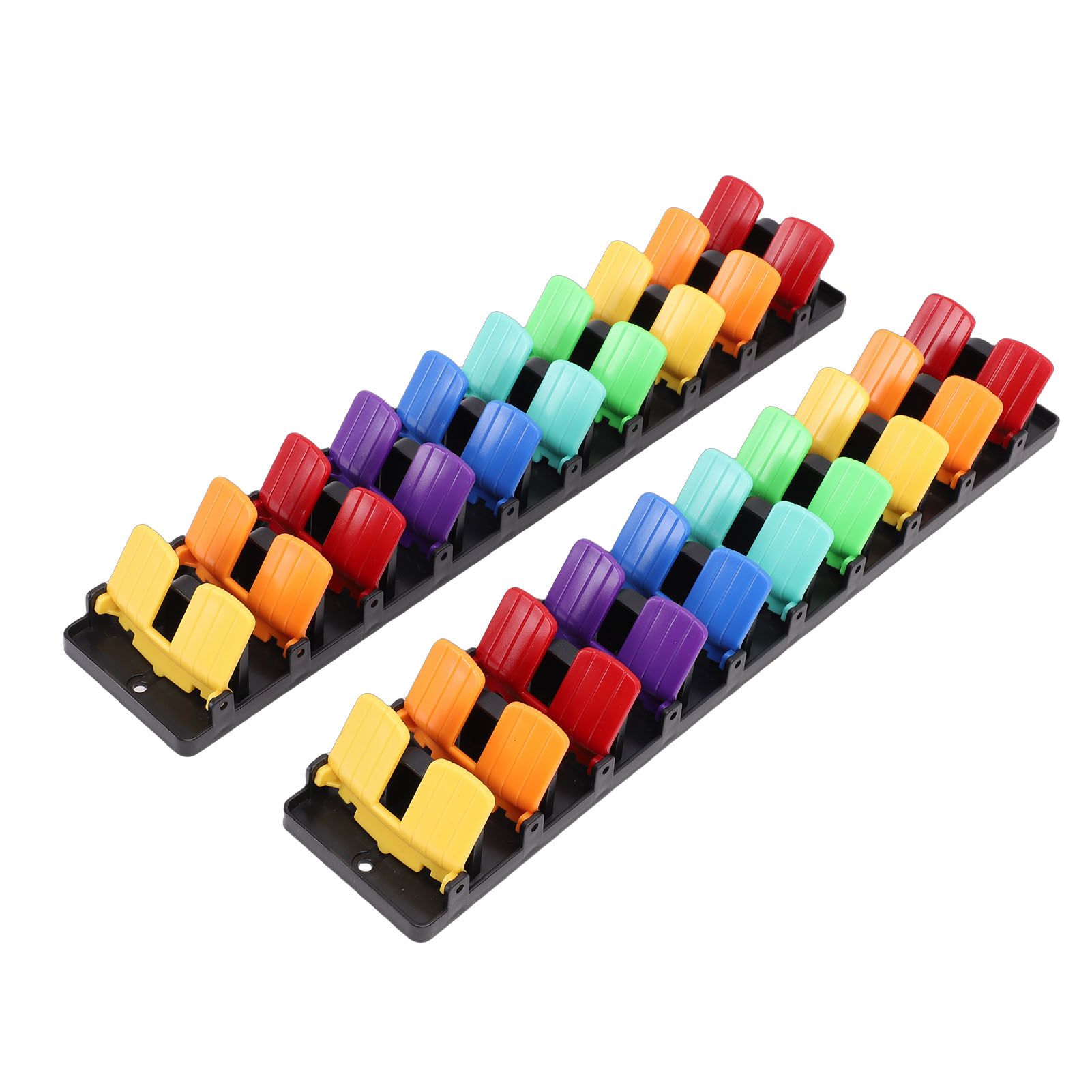 2pcs Wall Hat Organizers ABS Space Saving Stable Wall Hat Holders for 40