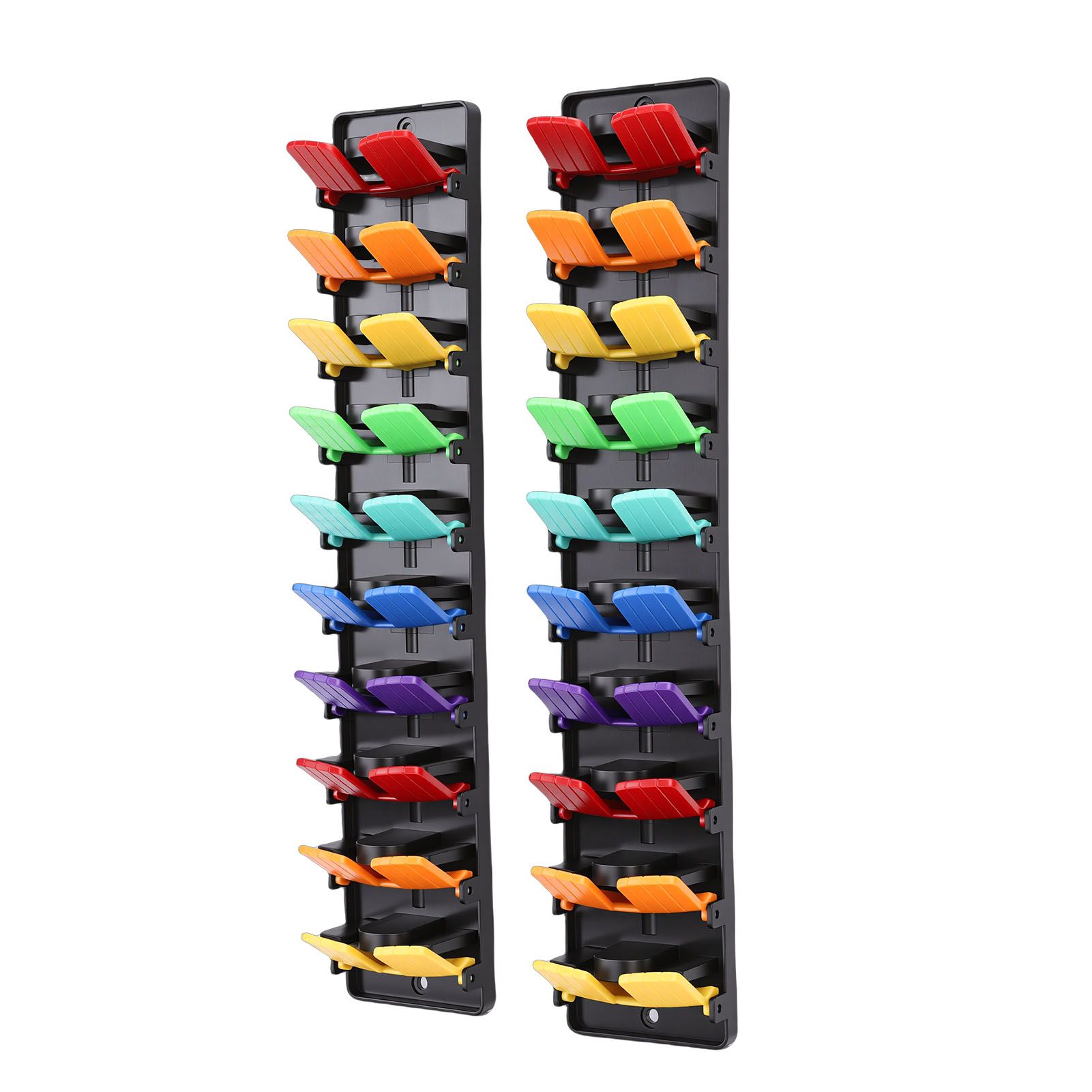 2pcs Wall Hat Organizers ABS Space Saving Stable Wall Hat Holders for 40 view 11