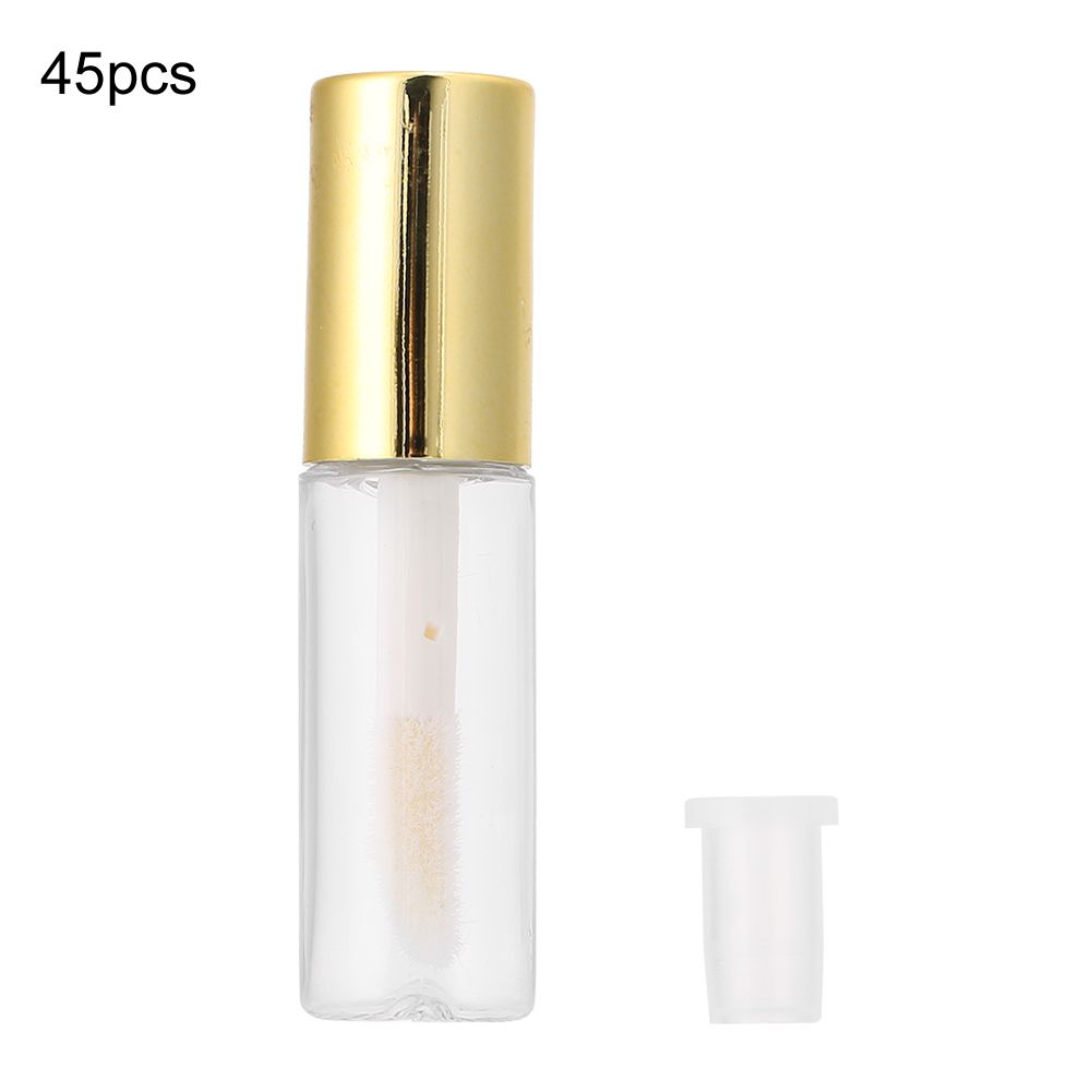 45pcs 1.2ml Mini Refillable Empty Lip Gloss Tubes Lipstick Bottle Container view 2