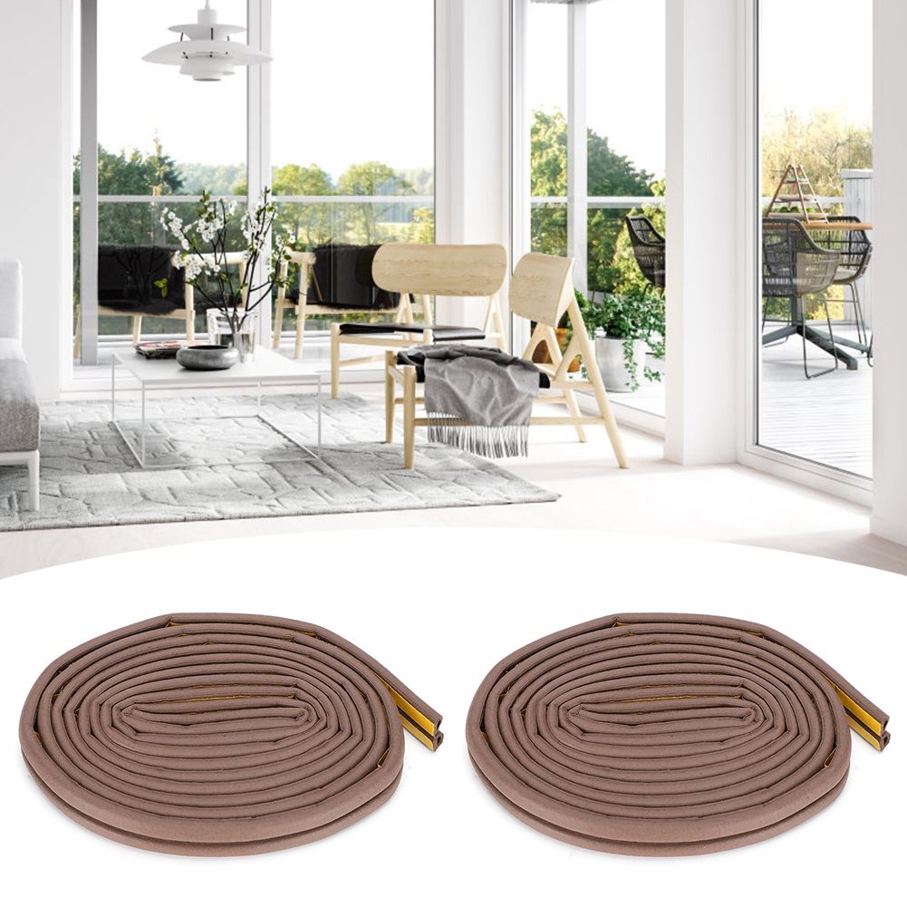 2Pcs Sound Insulation Self Adhesive Sealing Strips for Anti Theft Door Sliding view 3