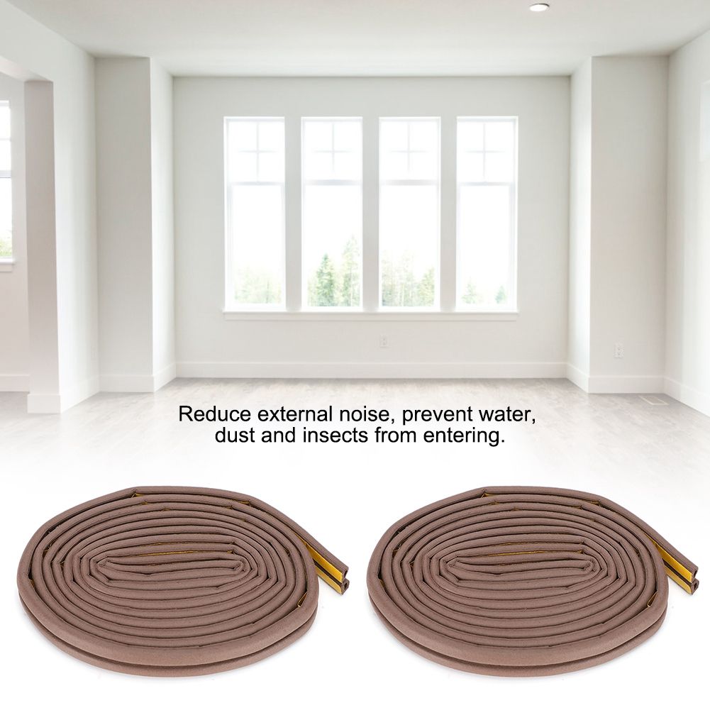 2Pcs Sound Insulation Self Adhesive Sealing Strips for Anti Theft Door Sliding view 12