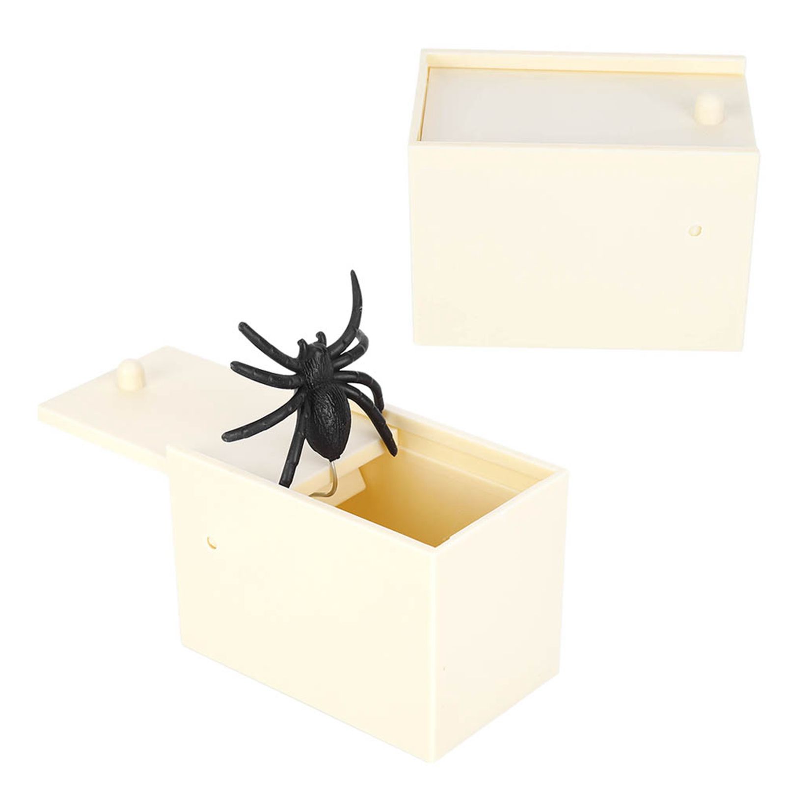 Simulation Fake Spider Box Funny Trick Prank Toy Gift for Halloween April view 5