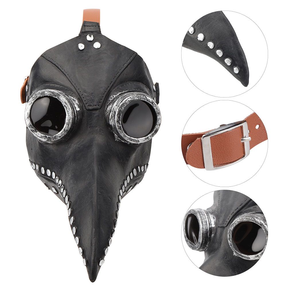 Halloween Cosplay Beak Masks Props Bird Mouth Party Costume Face Cover view 4