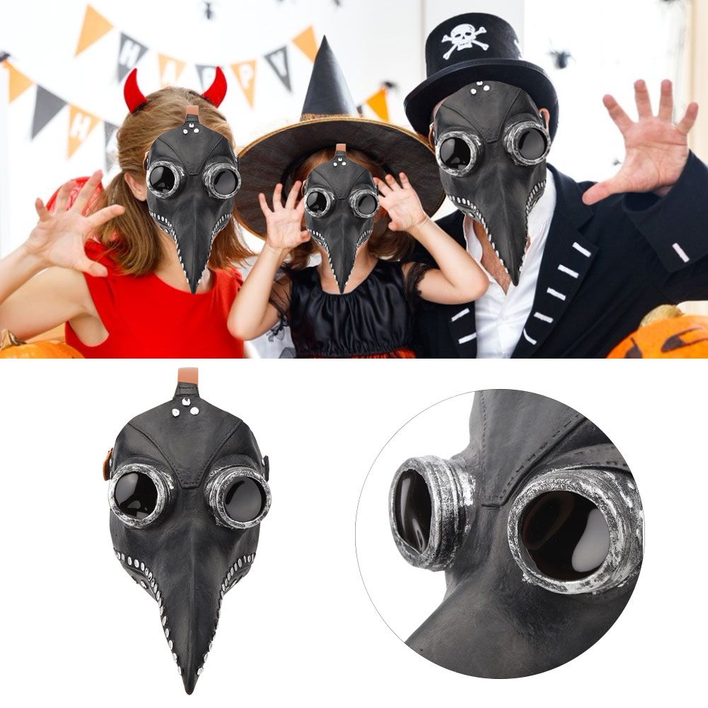 Halloween Cosplay Beak Masks Props Bird Mouth Party Costume Face Cover view 9