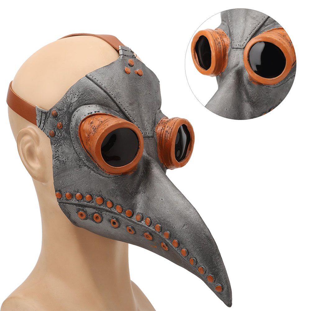 Halloween Cosplay Beak Masks Props Bird Mouth Party Costume Face Cover view 3