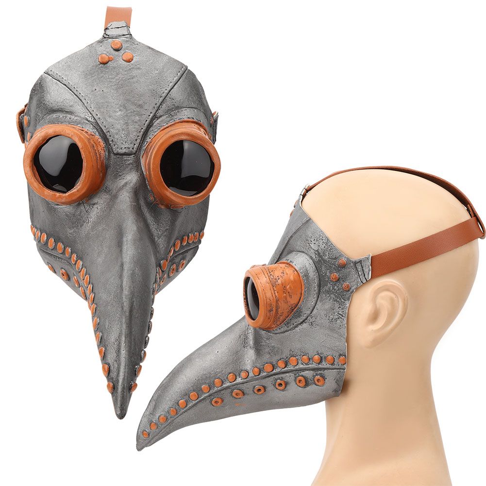 Halloween Cosplay Beak Masks Props Bird Mouth Party Costume Face Cover view 7