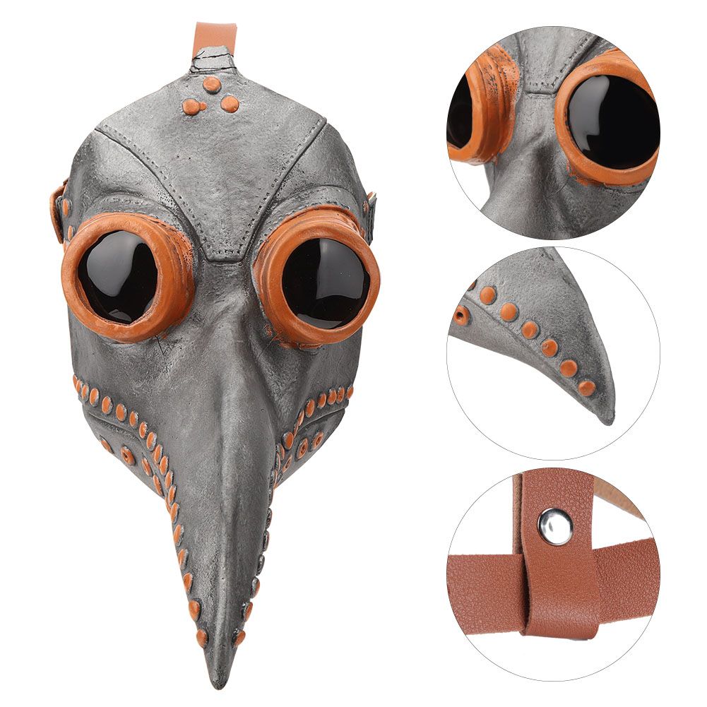 Halloween Cosplay Beak Masks Props Bird Mouth Party Costume Face Cover view 8
