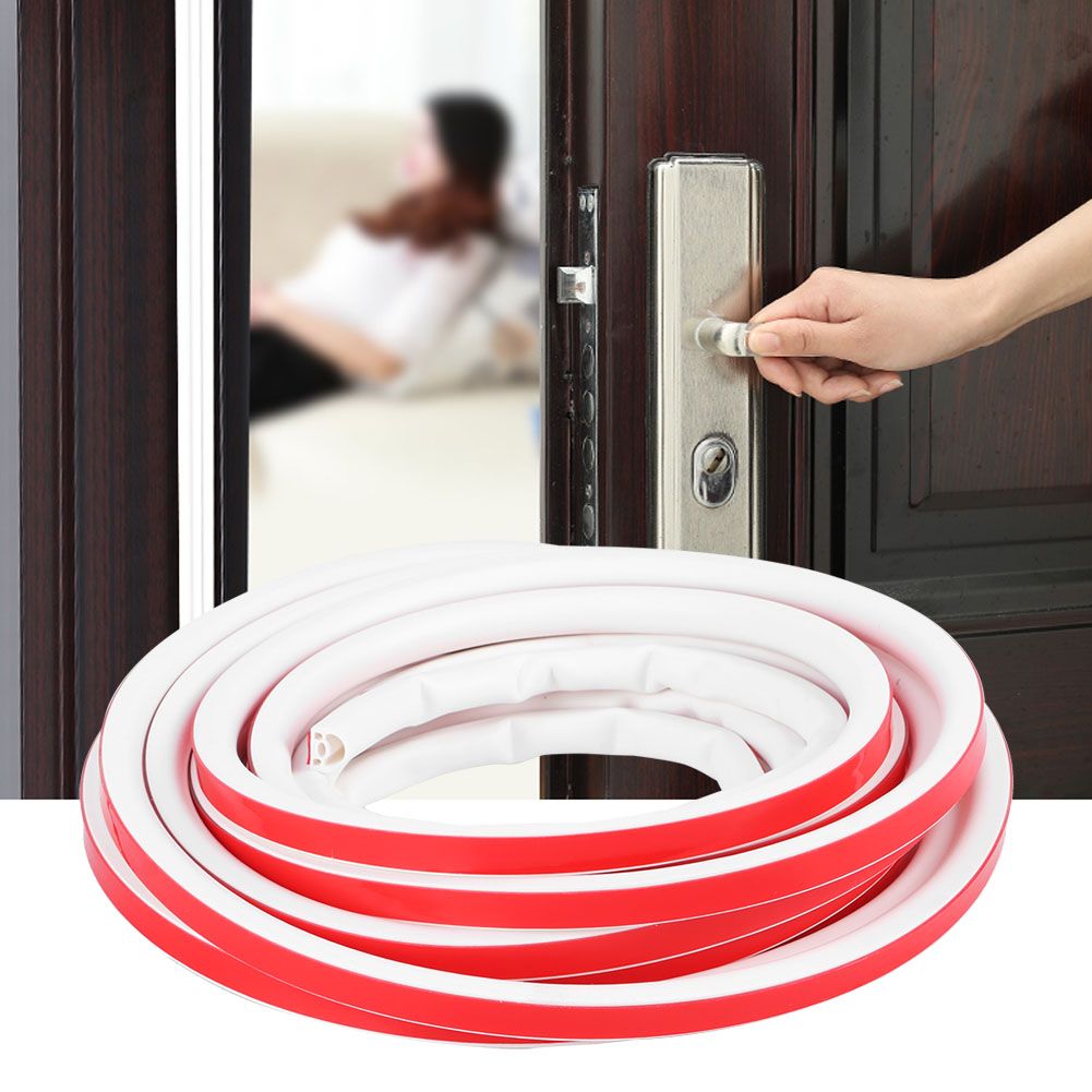 9x8MM 6M Silicone DShaped AntiTheft Door Sealing Strip Window Strip Household view 7