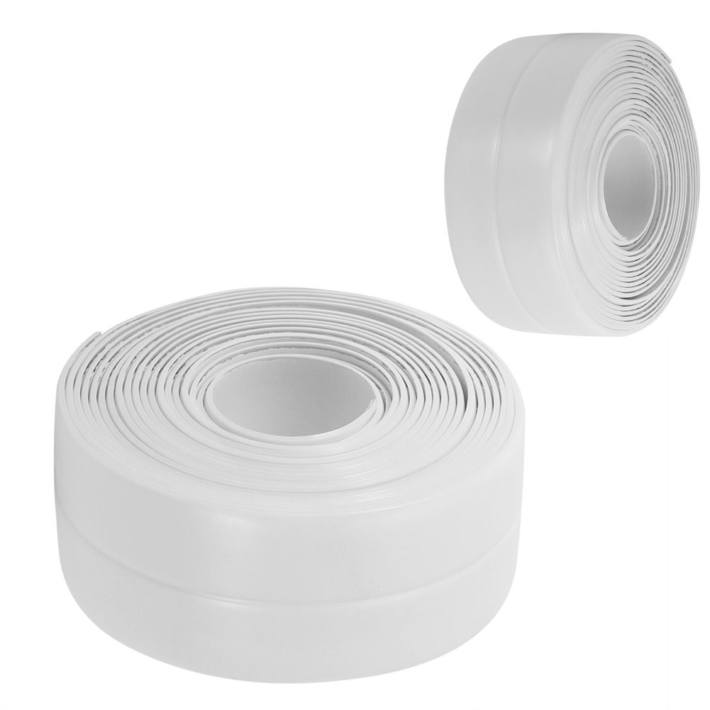 2Pcs Waterproof MoldProof PVC Kitchen Bathroom Wall Sealing Strip Tape 38mm x view 8