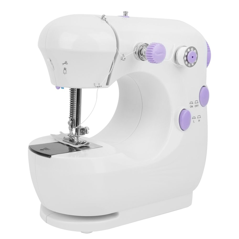 Household Mini Multifunction 2 Speed 2 Thread Electric Sewing Machine view 5