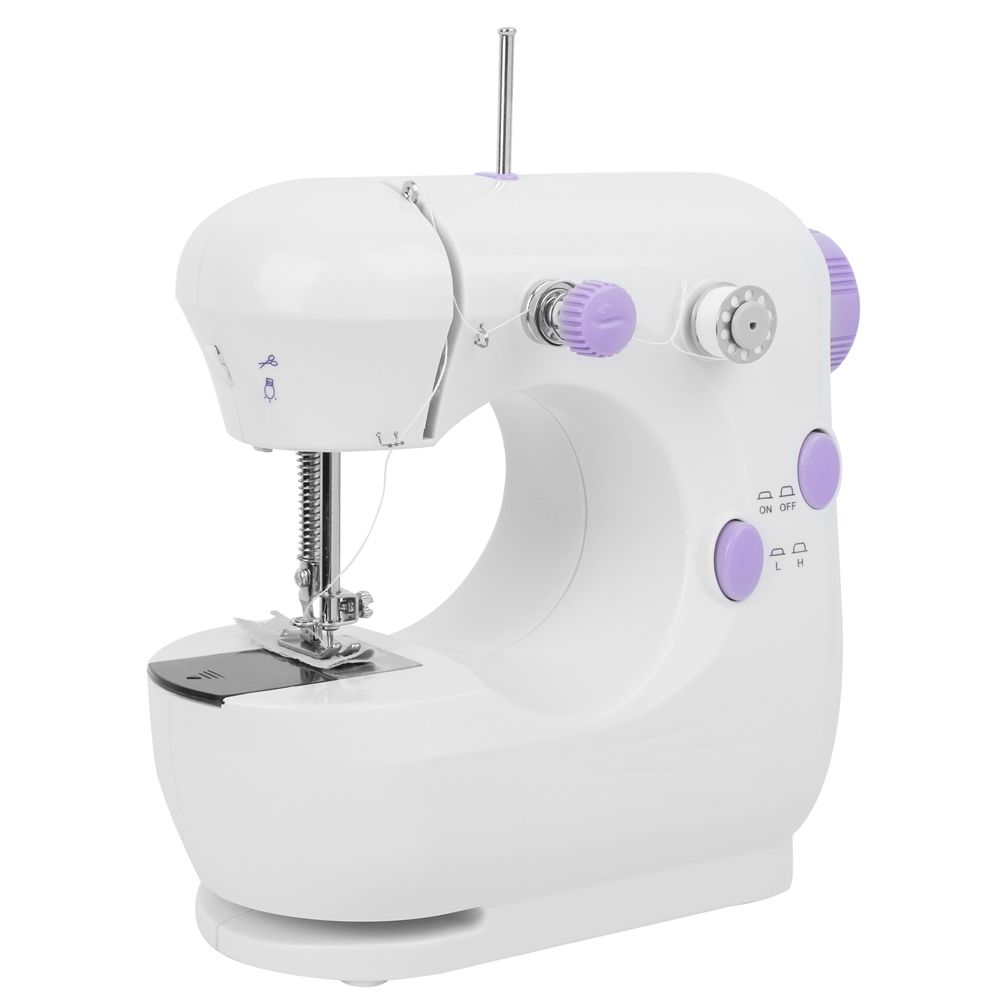 Household Mini Multifunction 2 Speed 2 Thread Electric Sewing Machine view 8