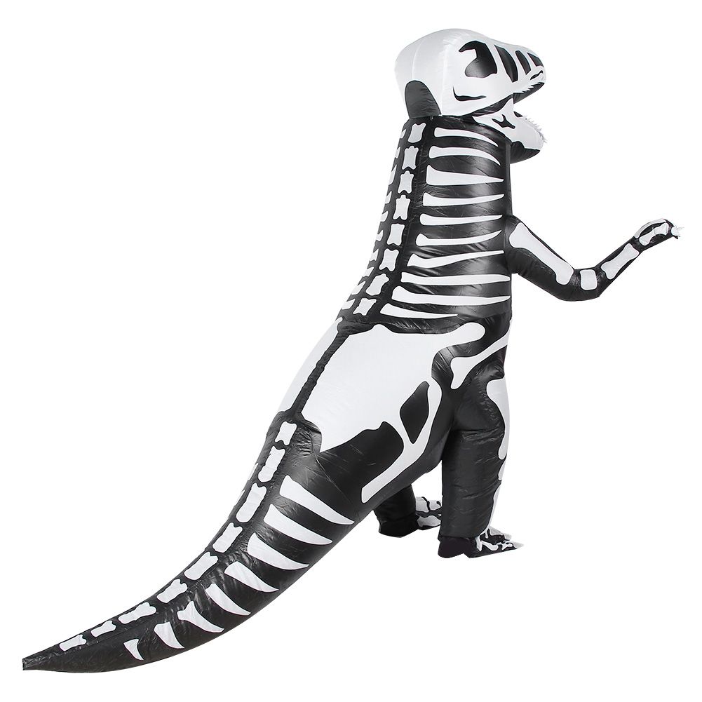 Adults Kid Dinosaur Inflatable Costume for Halloween Festivals Party Bars view 4