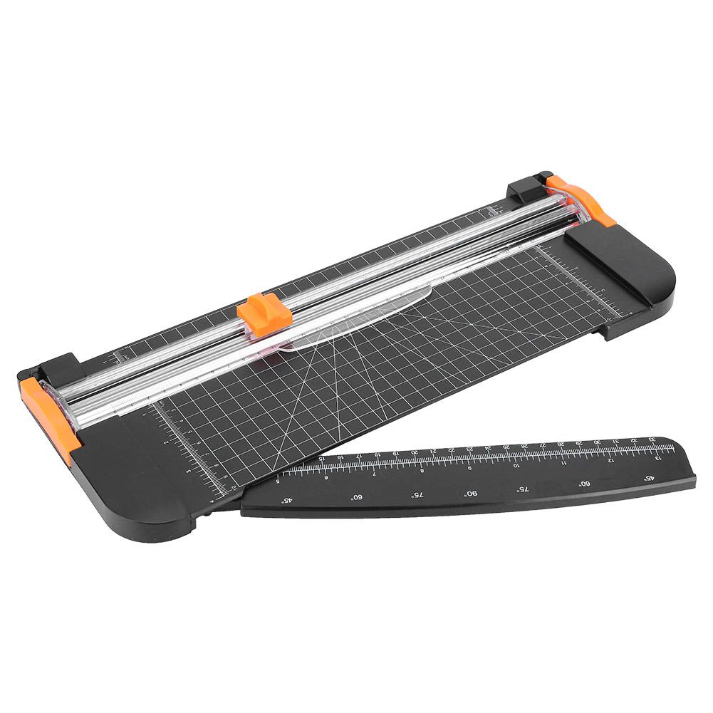 Portable Sliding Paper Knife Trimmer Cutting Machine Photo Label Cutter Office view 4