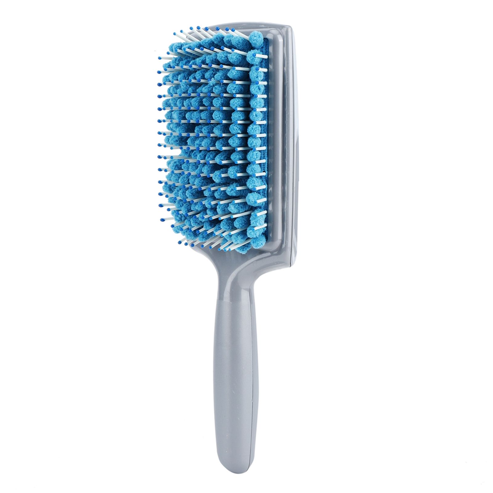 Hair Drying Comb Blue Absorbent Anti Dandruff Anti Radiation Hair Paddle Brushes